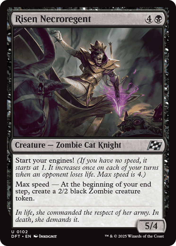 Risen Necroregent — Aetherdrift — Magic: The Gathering