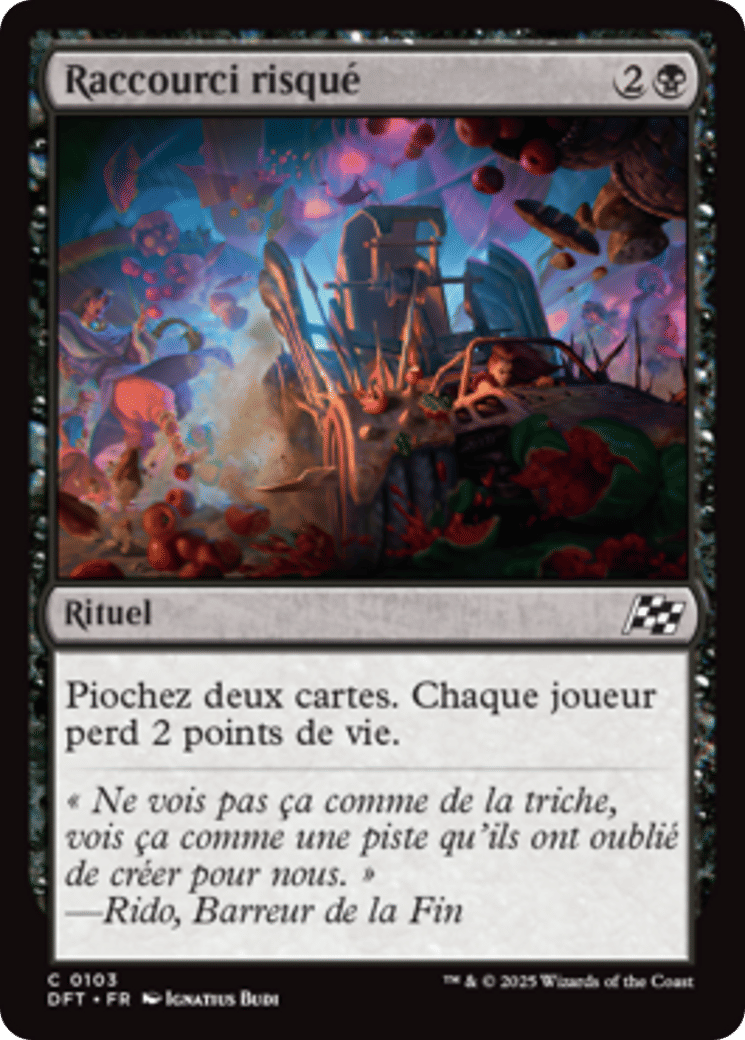 Raccourci risqué — Aetherdrift — Magic: The Gathering