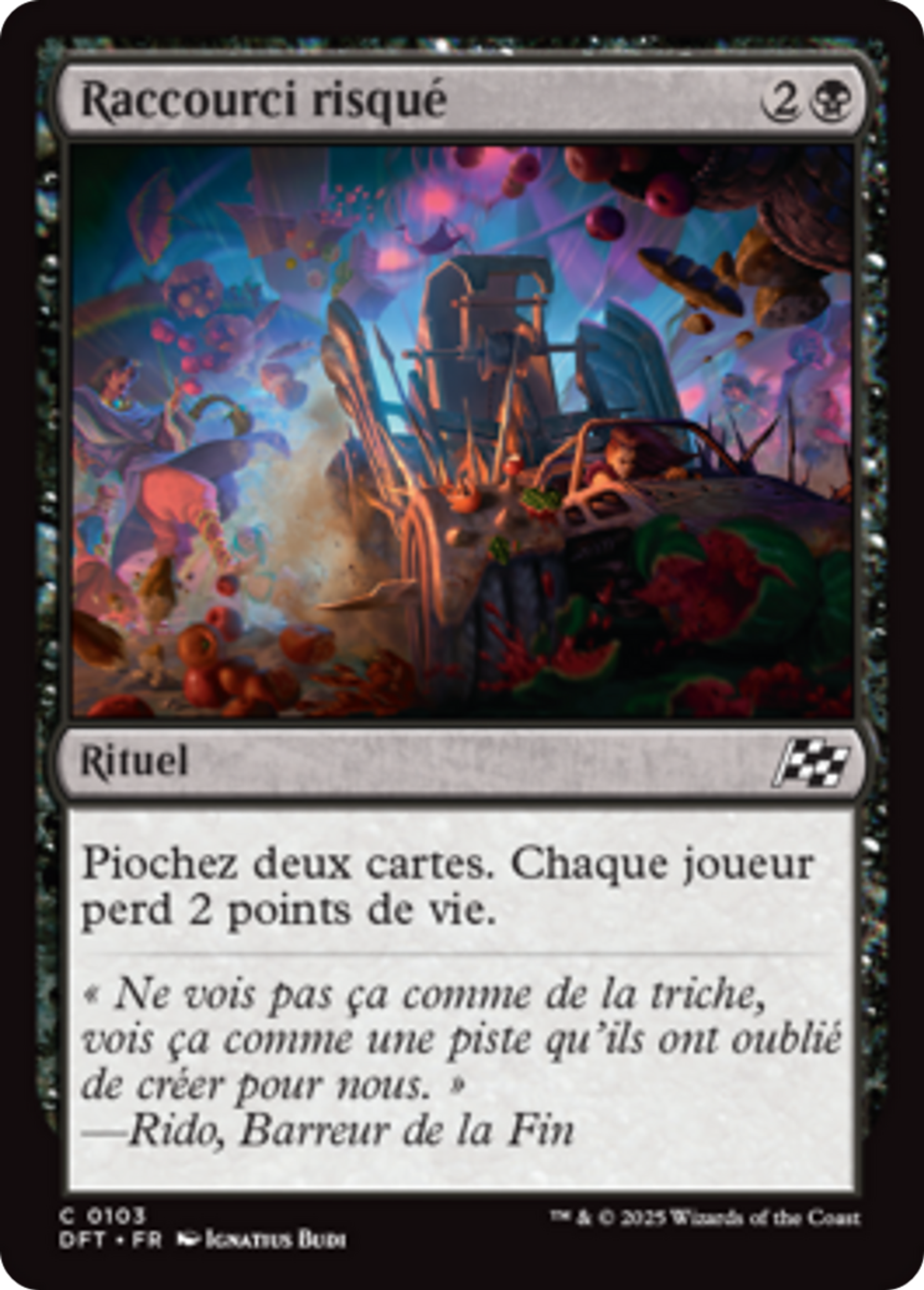 Raccourci risqué — Aetherdrift — Magic: The Gathering