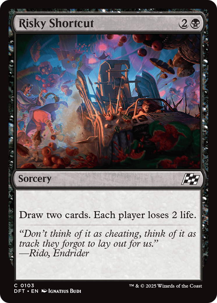Risky Shortcut — Aetherdrift — Magic: The Gathering