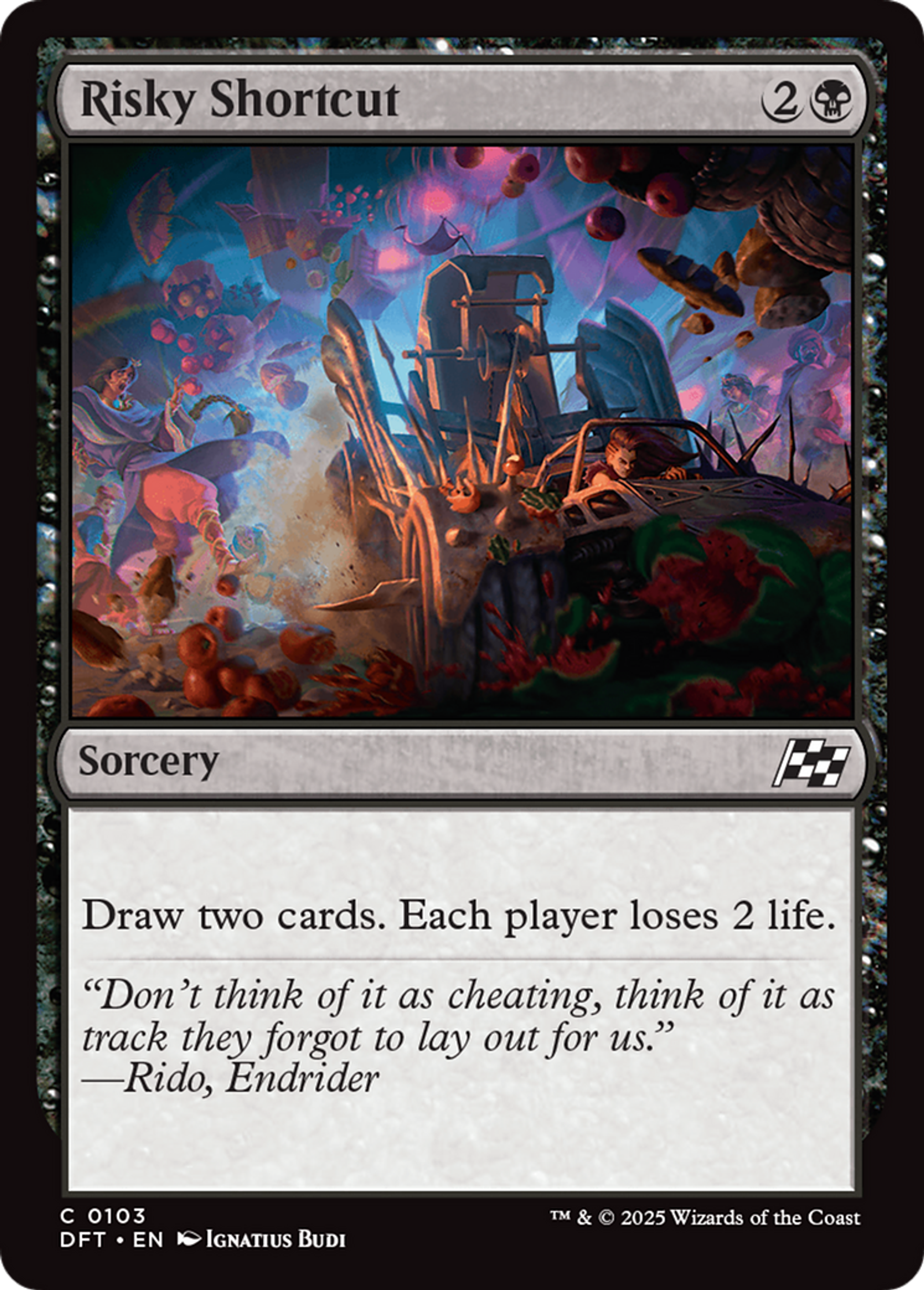 Risky Shortcut — Aetherdrift — Magic: The Gathering