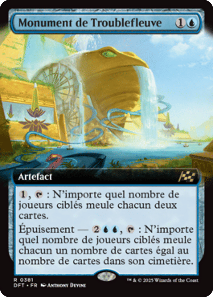 Monument de Troublefleuve — Aetherdrift — Magic: The Gathering