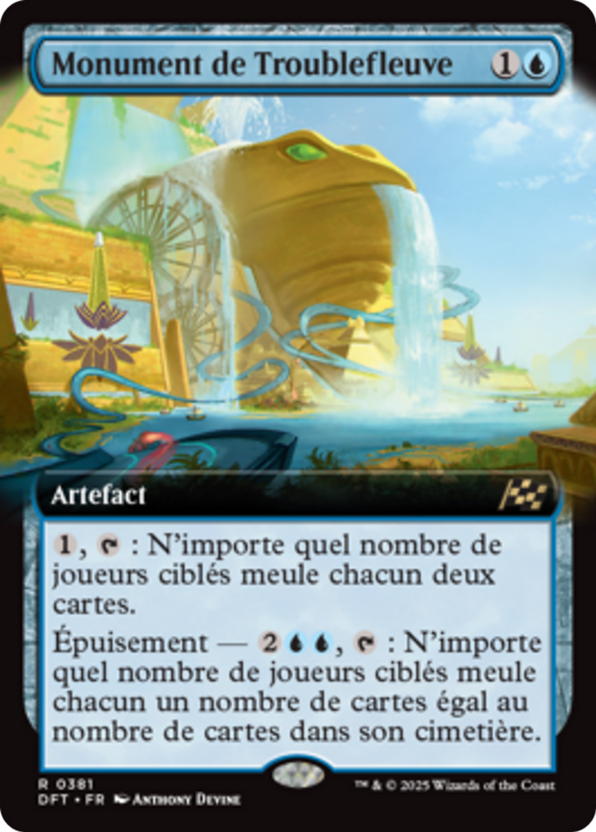 Monument de Troublefleuve — Aetherdrift — Magic: The Gathering