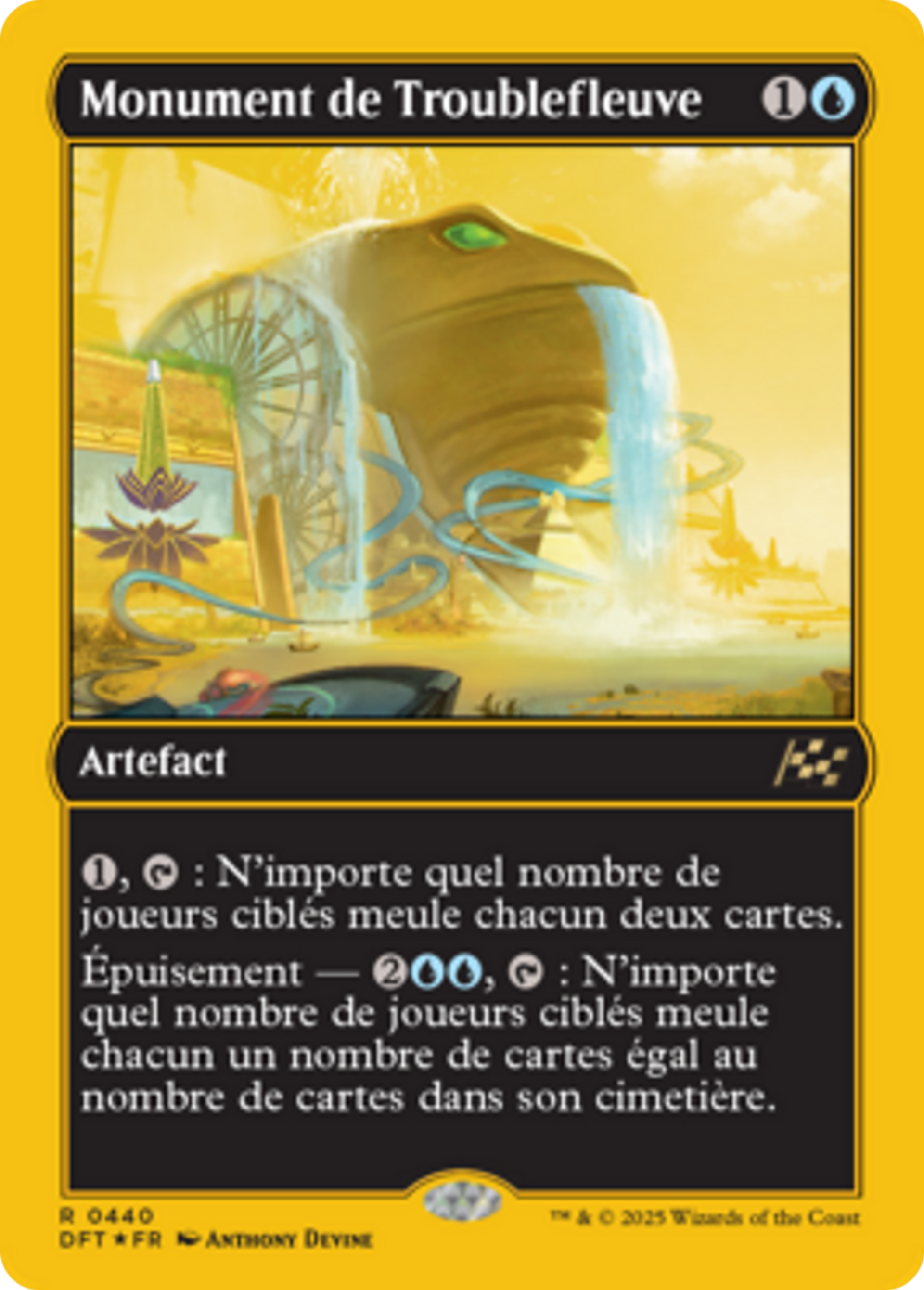 Monument de Troublefleuve — Aetherdrift — Magic: The Gathering