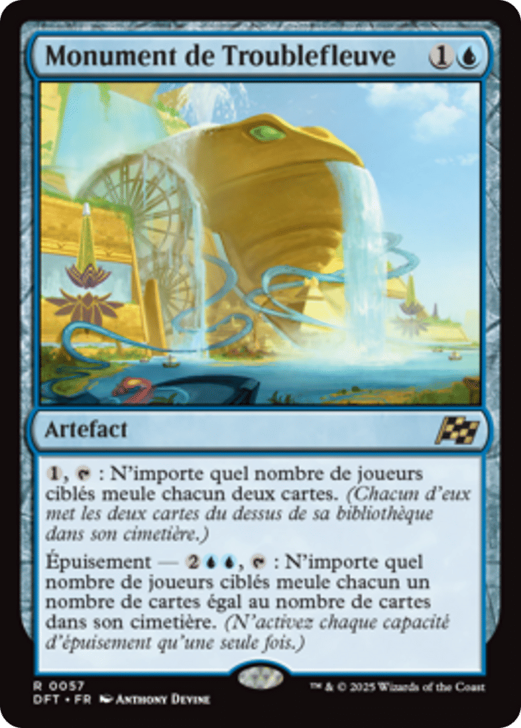 Monument de Troublefleuve — Aetherdrift — Magic: The Gathering