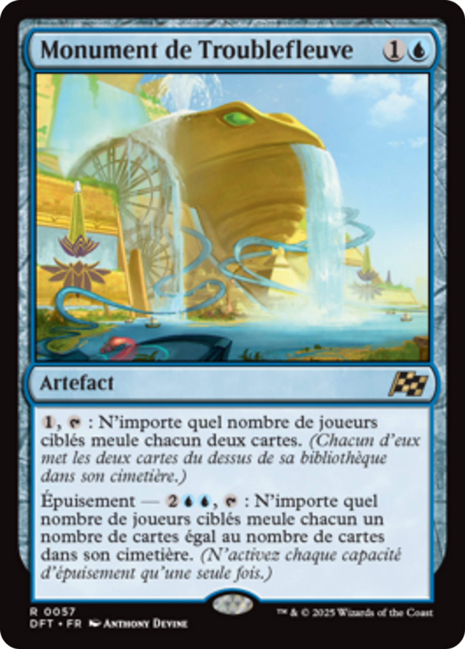 Monument de Troublefleuve — Aetherdrift — Magic: The Gathering