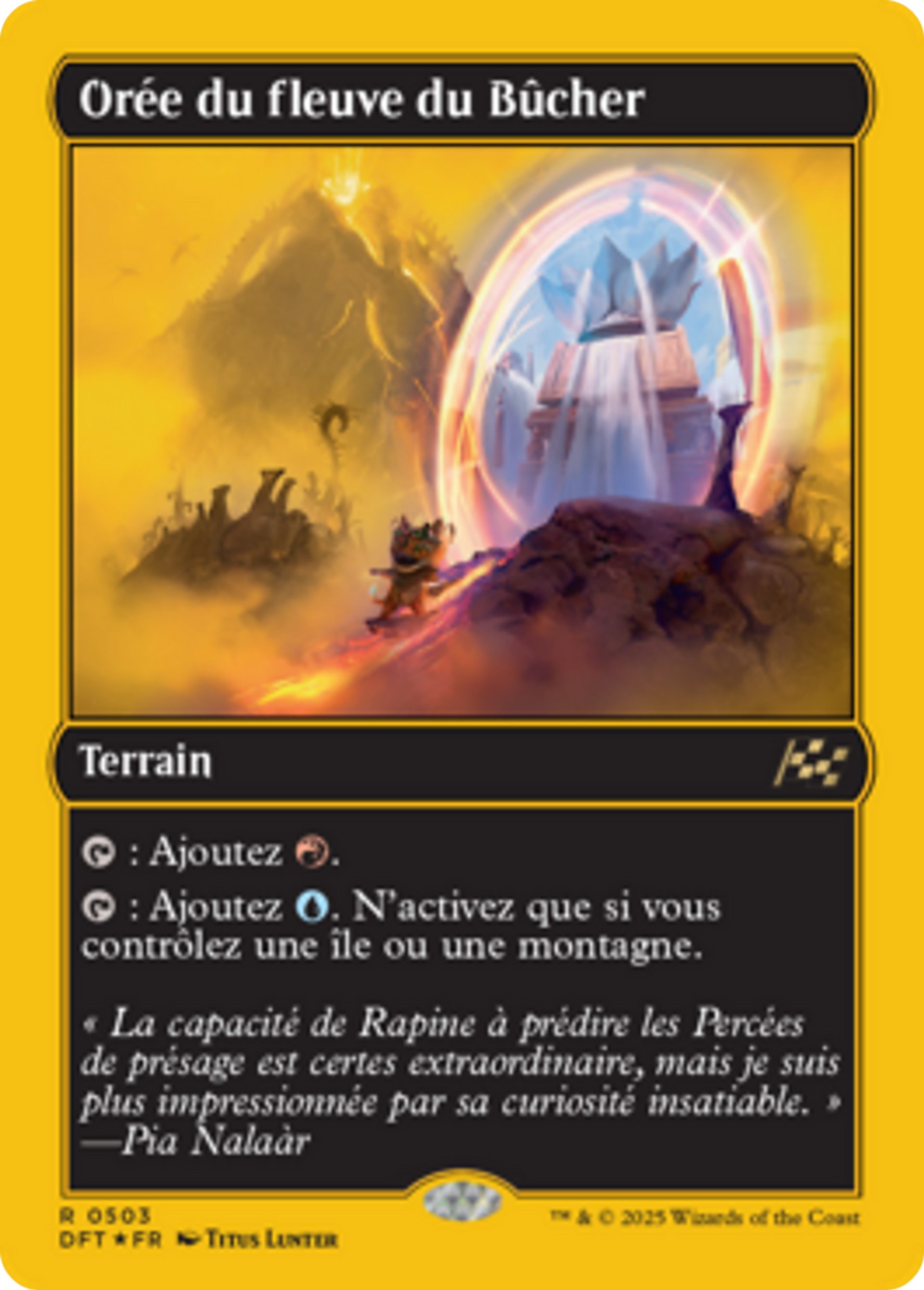 Orée du fleuve du Bûcher — Aetherdrift — Magic: The Gathering