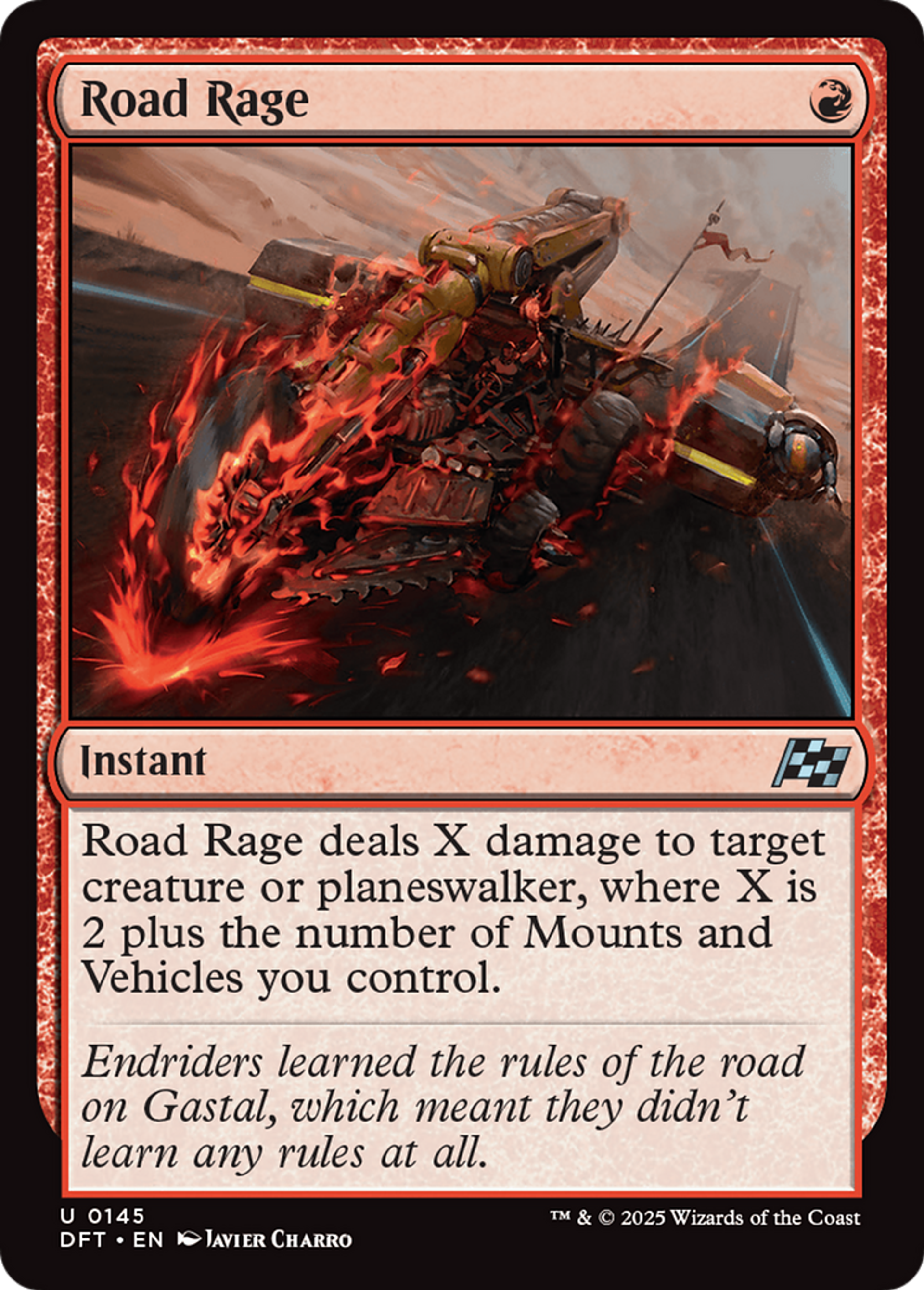 Road Rage — Aetherdrift — Magic: The Gathering
