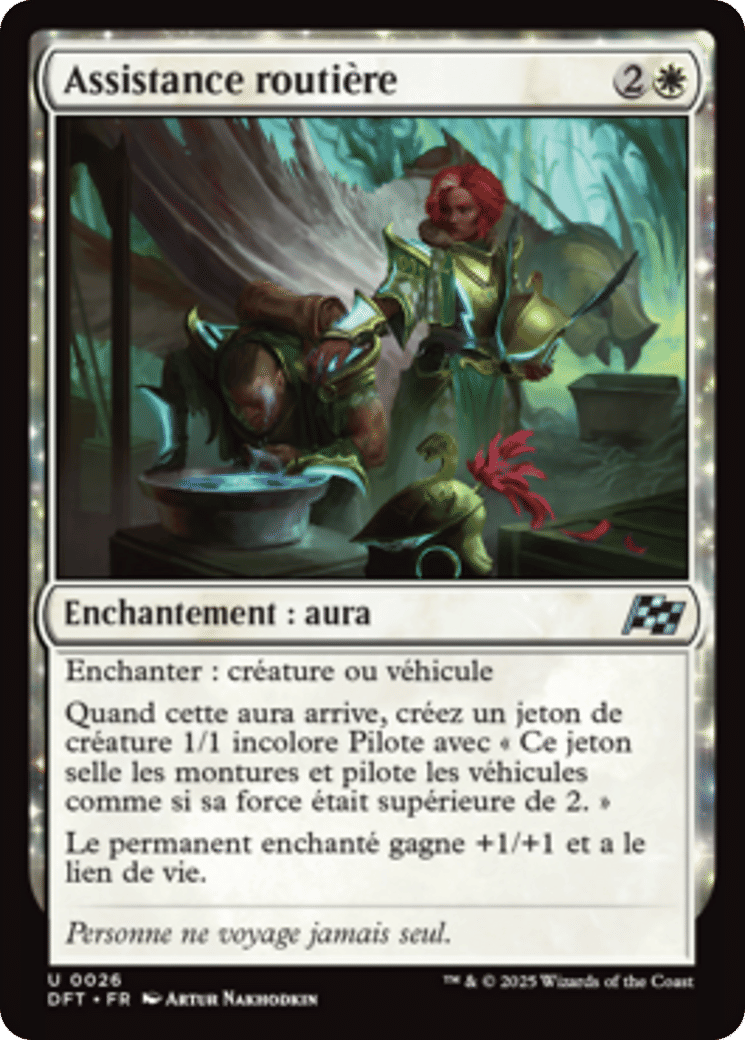 Assistance routière — Aetherdrift — Magic: The Gathering