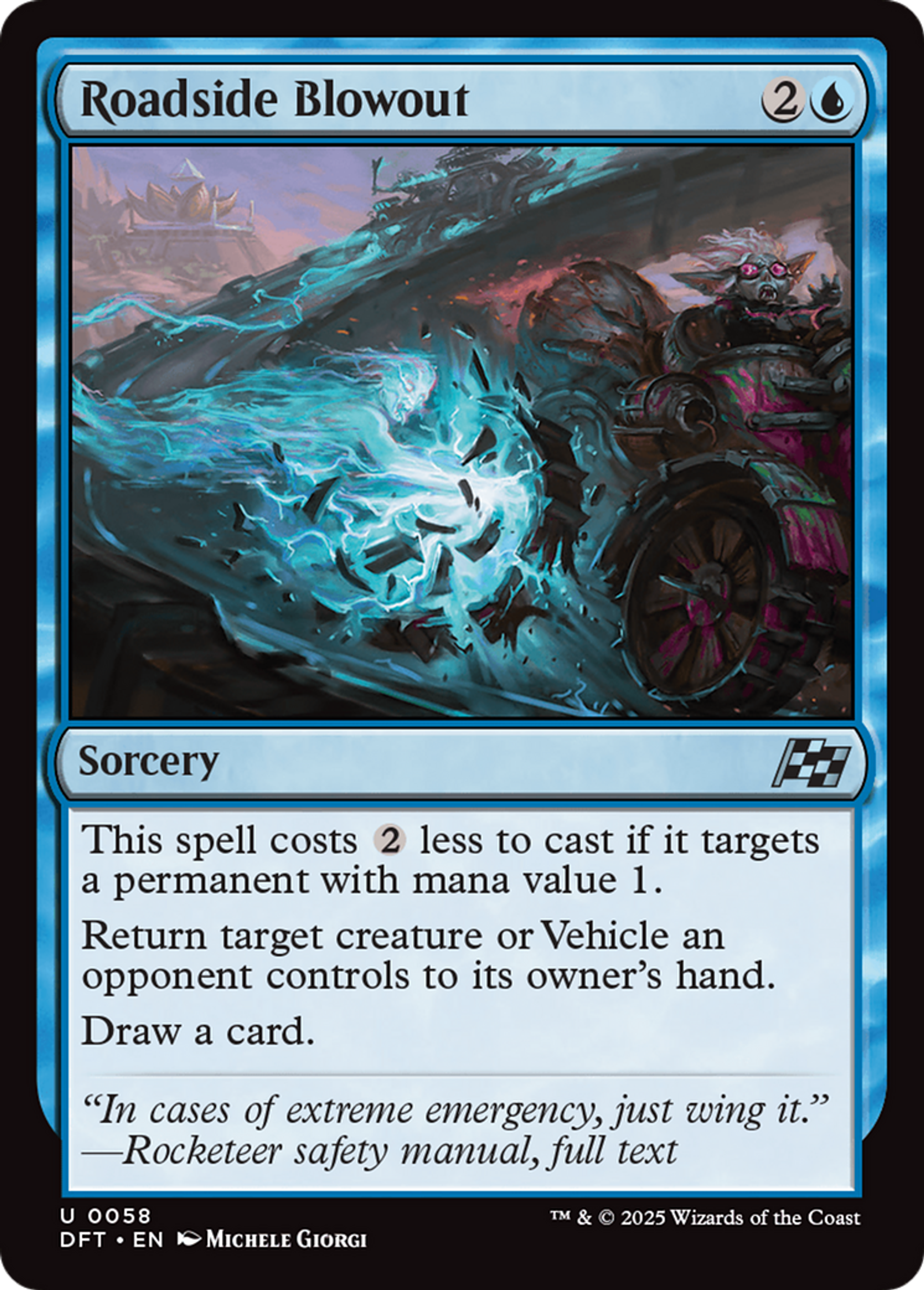 Roadside Blowout — Aetherdrift — Magic: The Gathering