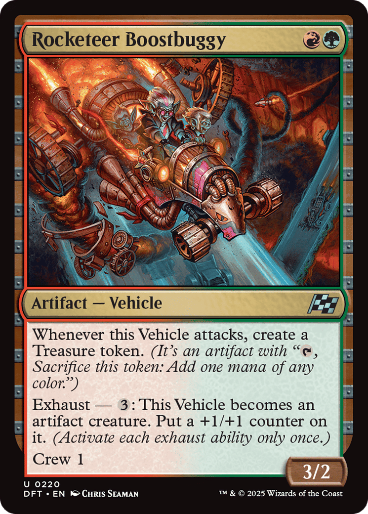 Rocketeer Boostbuggy — Aetherdrift — Magic: The Gathering