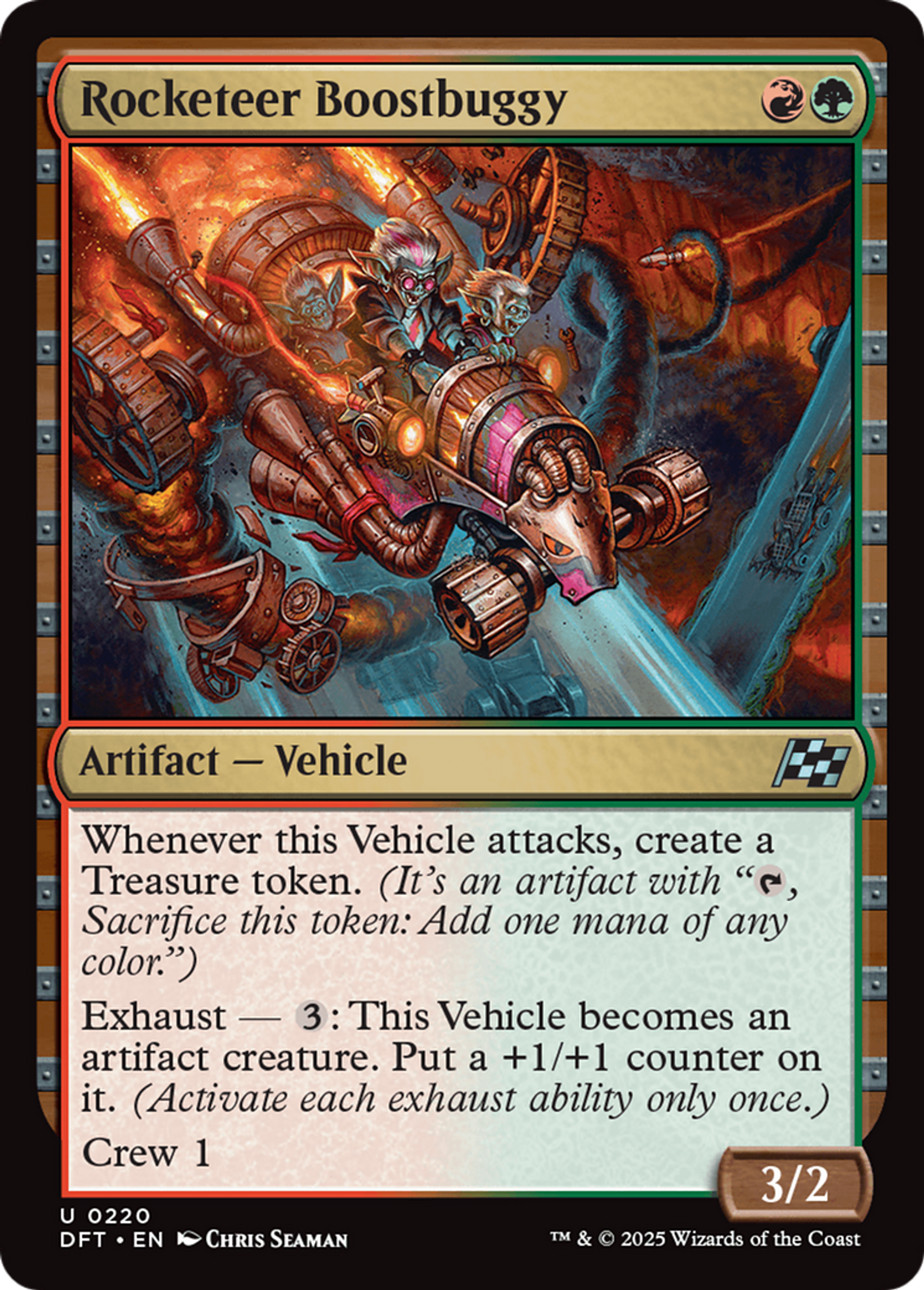 Rocketeer Boostbuggy — Aetherdrift — Magic: The Gathering