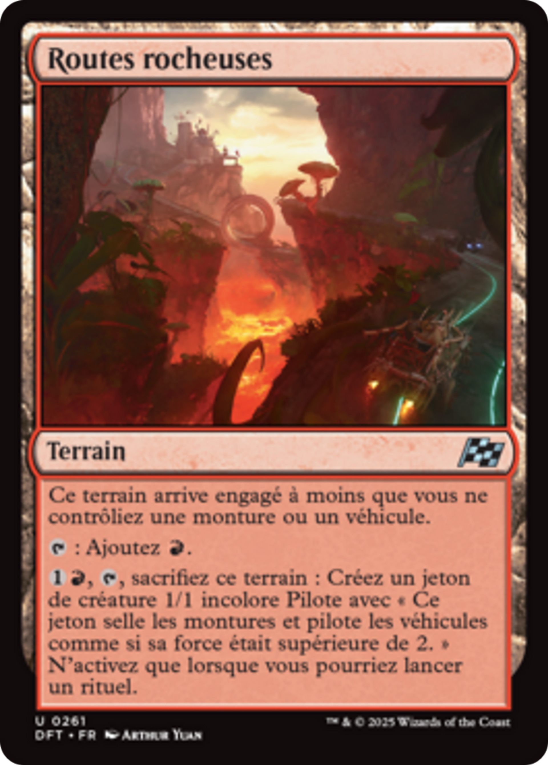 Routes rocheuses — Aetherdrift — Magic: The Gathering