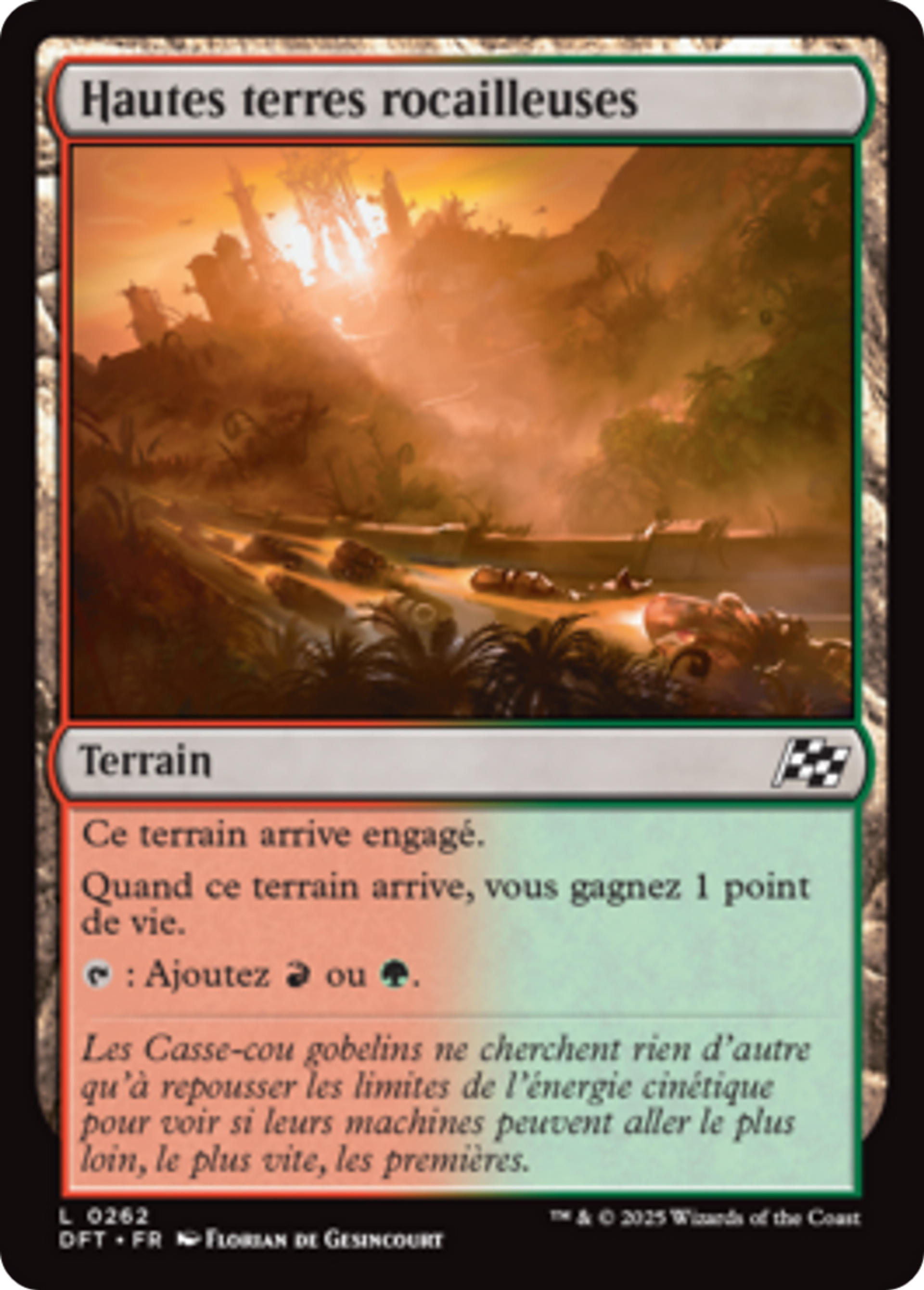 Hautes terres rocailleuses — Aetherdrift — Magic: The Gathering