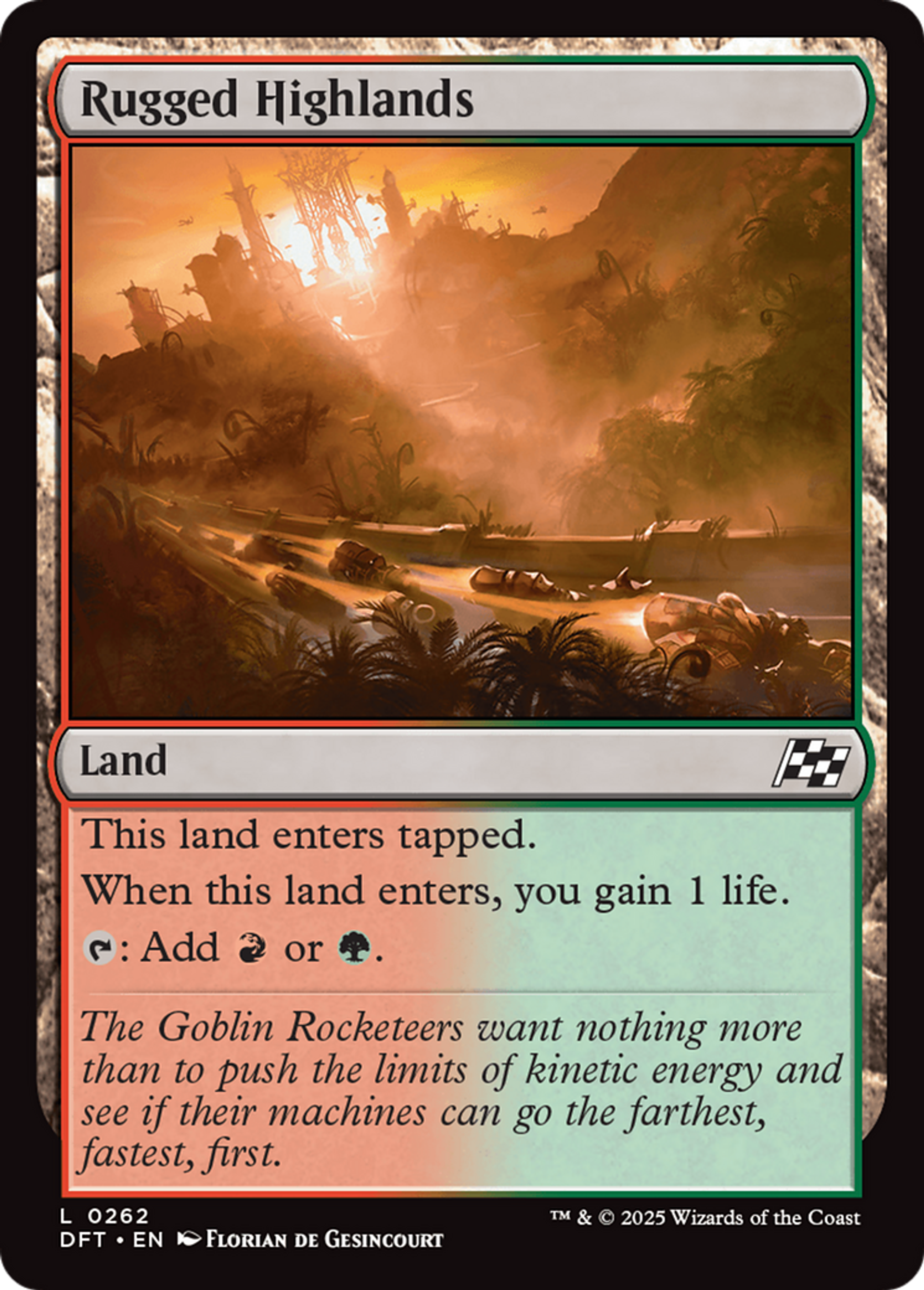 Rugged Highlands — Aetherdrift — Magic: The Gathering