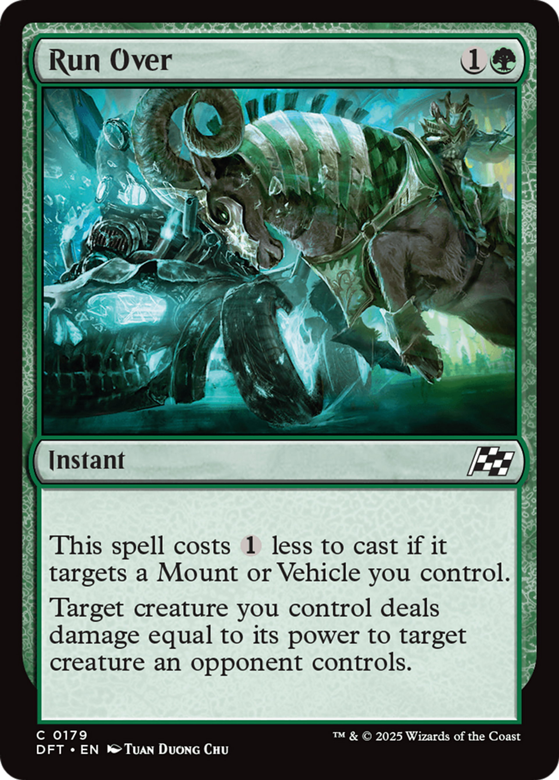 Run Over — Aetherdrift — Magic: The Gathering
