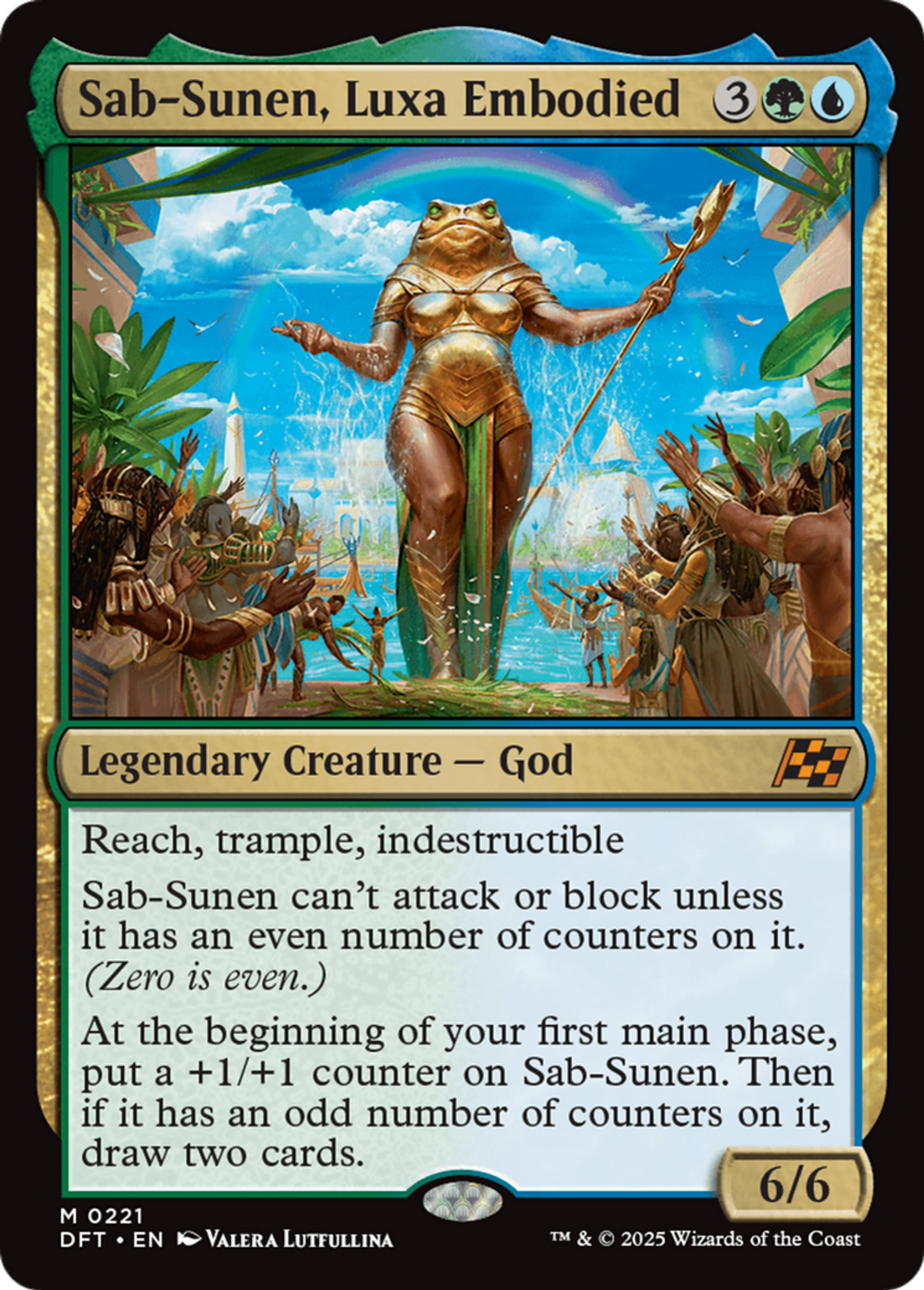 Sab-Sunen, Luxa Embodied — Aetherdrift — Magic: The Gathering