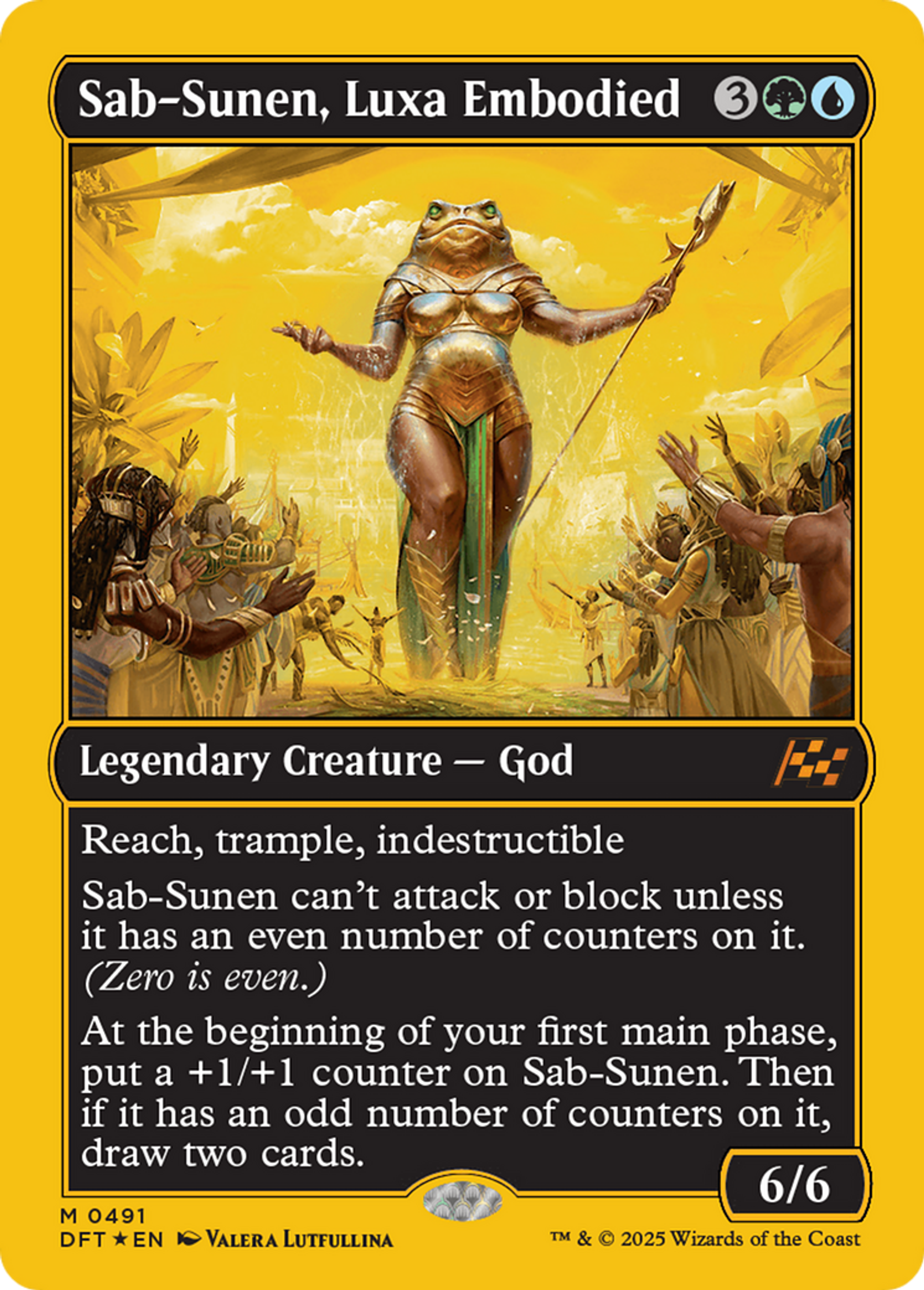 Sab-Sunen, Luxa Embodied — Aetherdrift — Magic: The Gathering