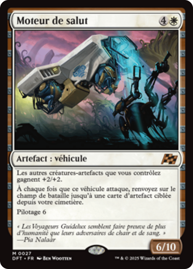 Moteur de salut — Aetherdrift — Magic: The Gathering