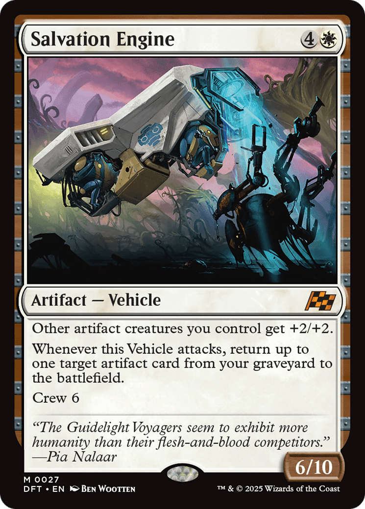 Salvation Engine — Aetherdrift — Magic: The Gathering