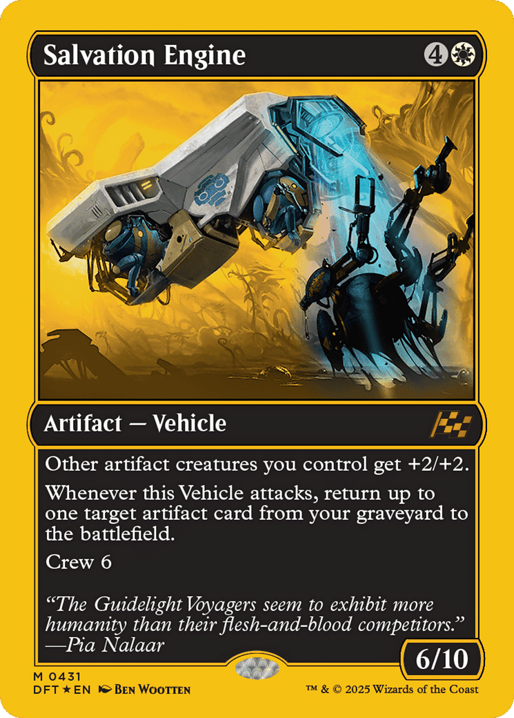 Salvation Engine — Aetherdrift — Magic: The Gathering