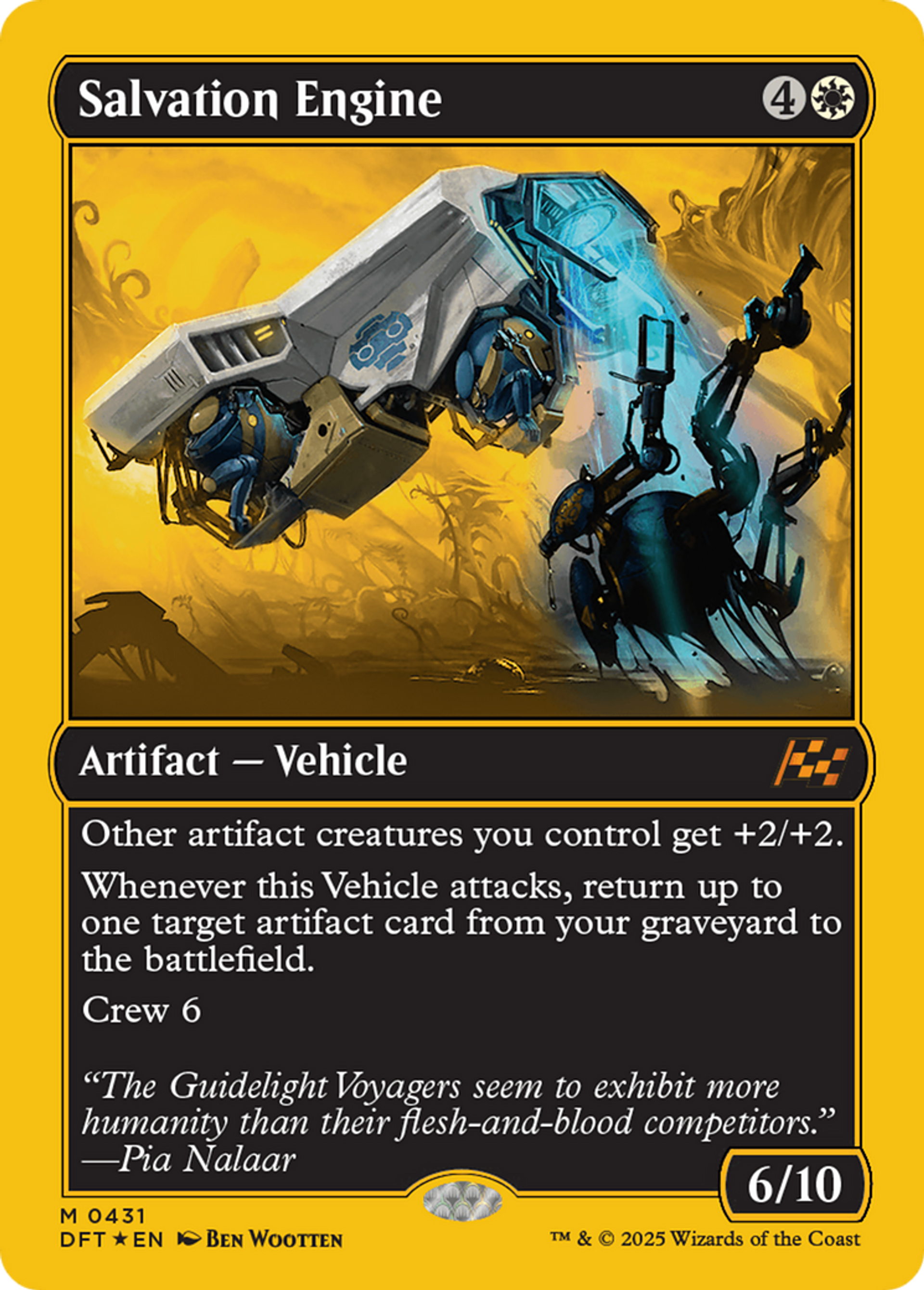 Salvation Engine — Aetherdrift — Magic: The Gathering