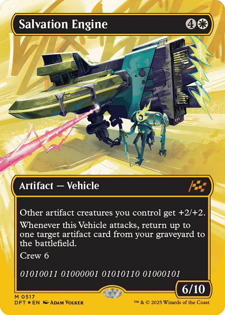 Salvation Engine — Aetherdrift — Magic: The Gathering