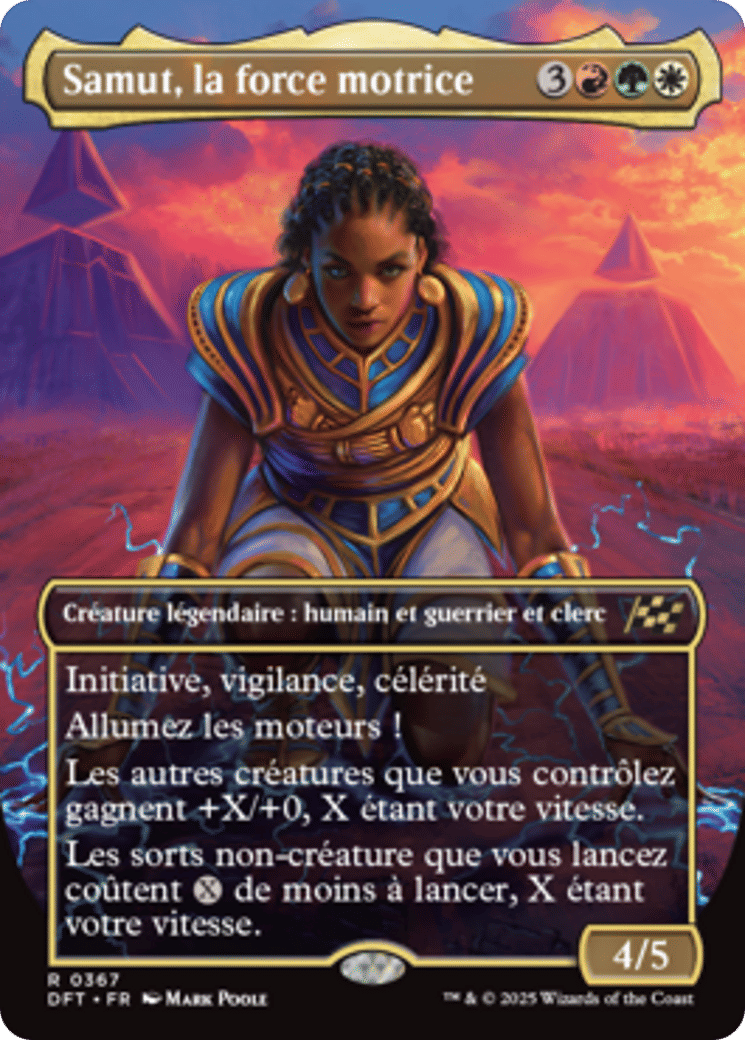 Samut, la force motrice — Aetherdrift — Magic: The Gathering