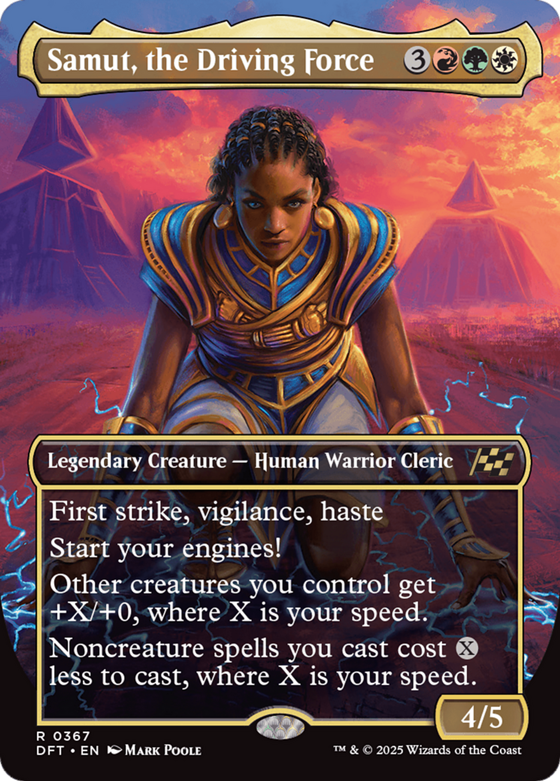 Samut, the Driving Force — Aetherdrift — Magic: The Gathering