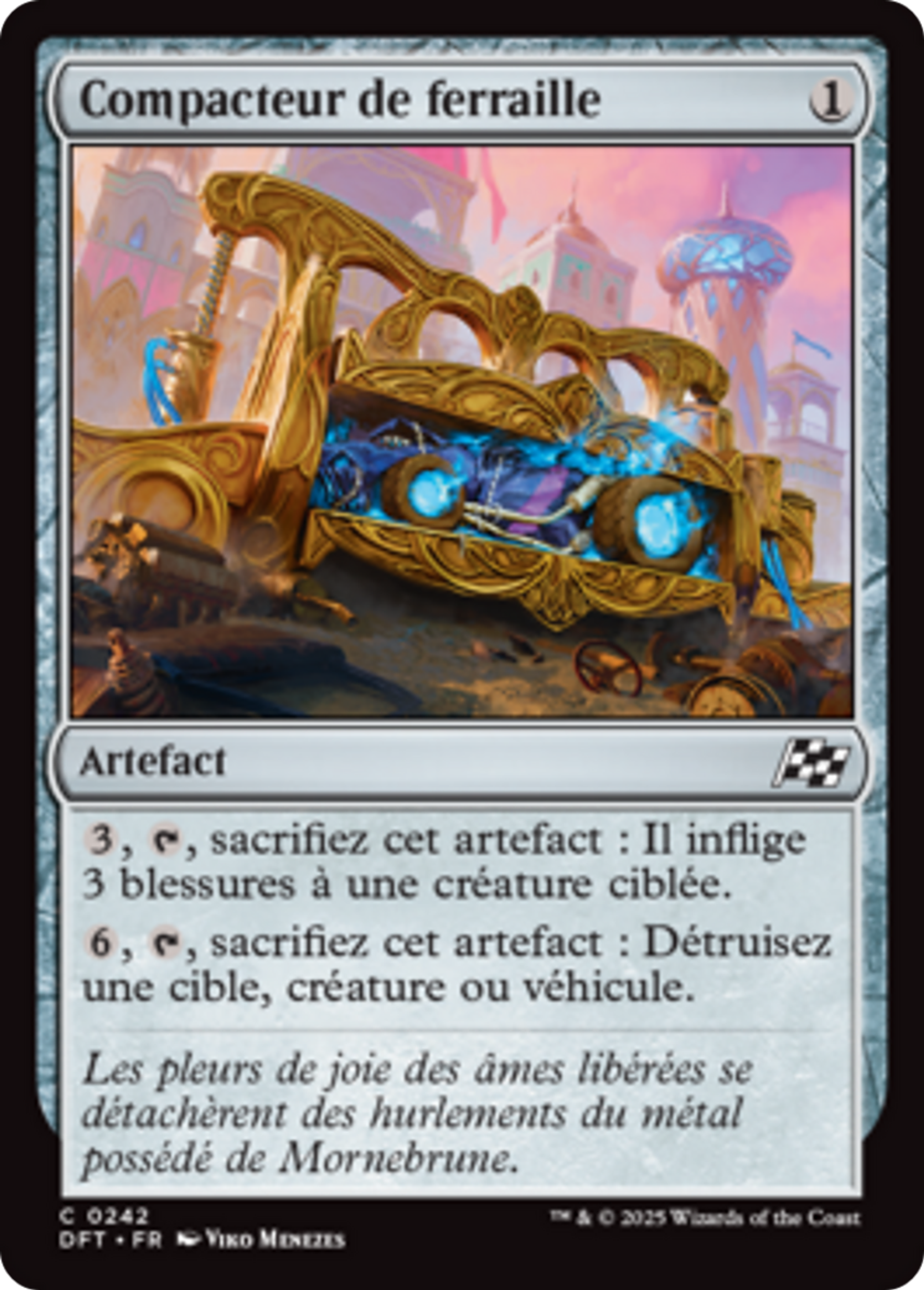 Compacteur de ferraille — Aetherdrift — Magic: The Gathering