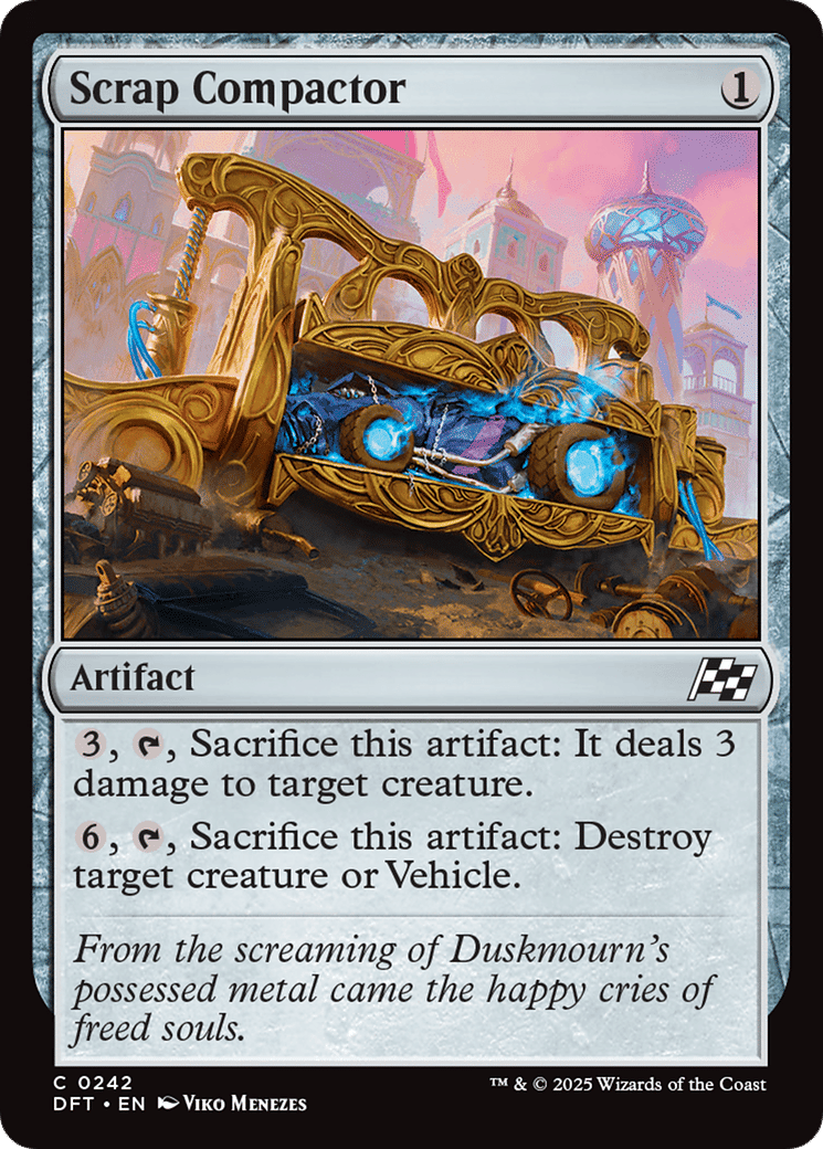 Compacteur de ferraille — Aetherdrift — Magic: The Gathering