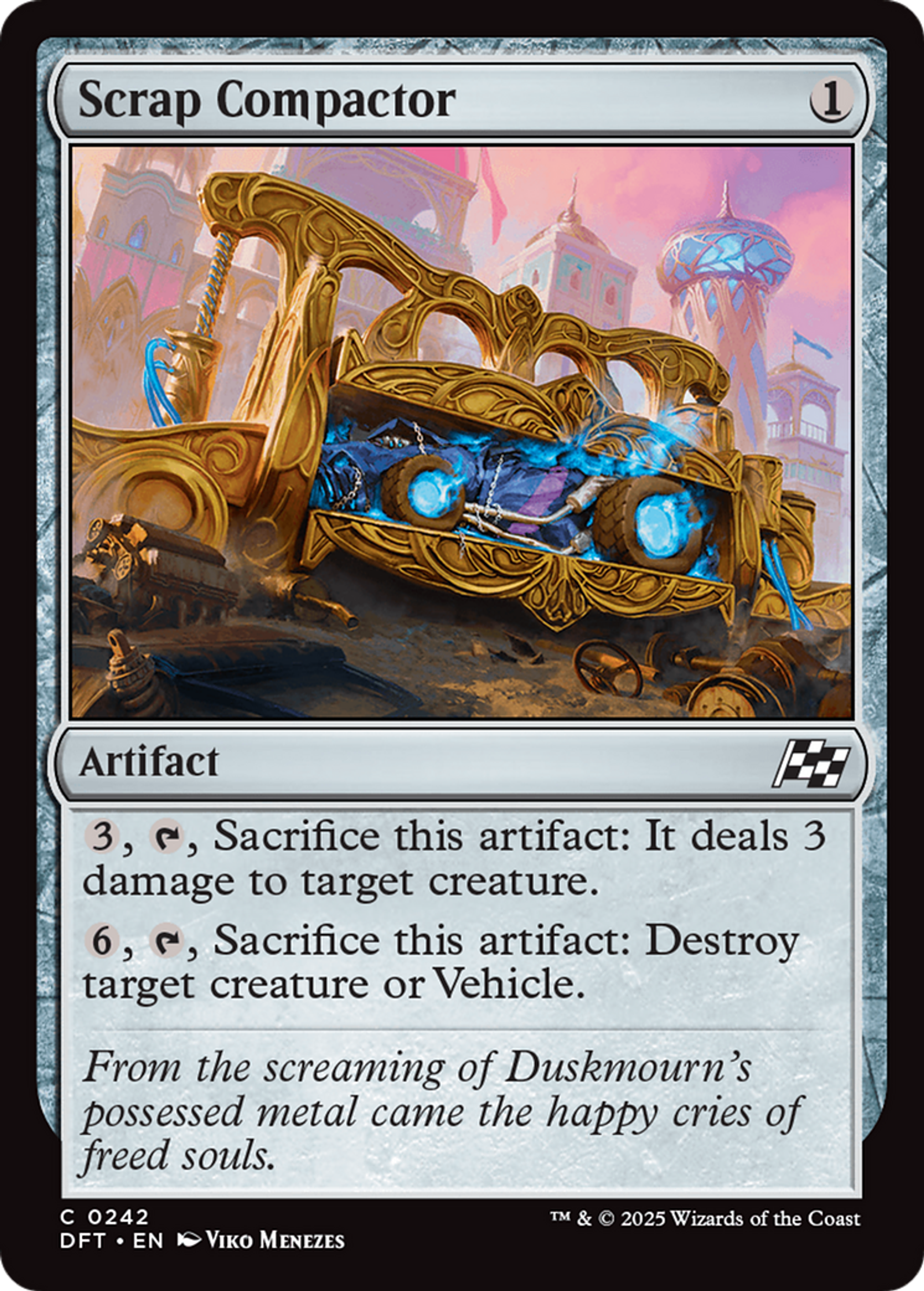 Scrap Compactor — Aetherdrift — Magic: The Gathering