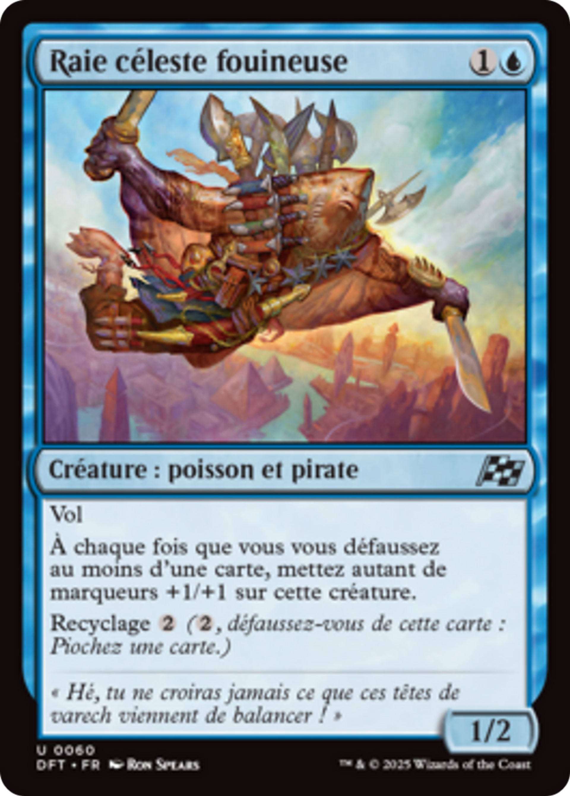 Raie céleste fouineuse — Aetherdrift — Magic: The Gathering