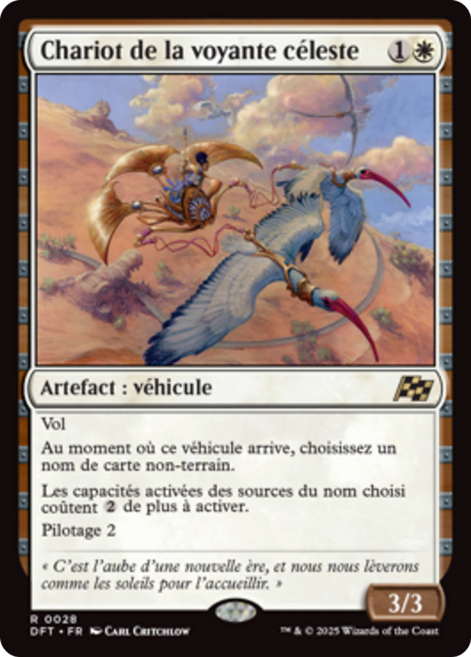 Chariot de la voyante céleste — Aetherdrift — Magic: The Gathering