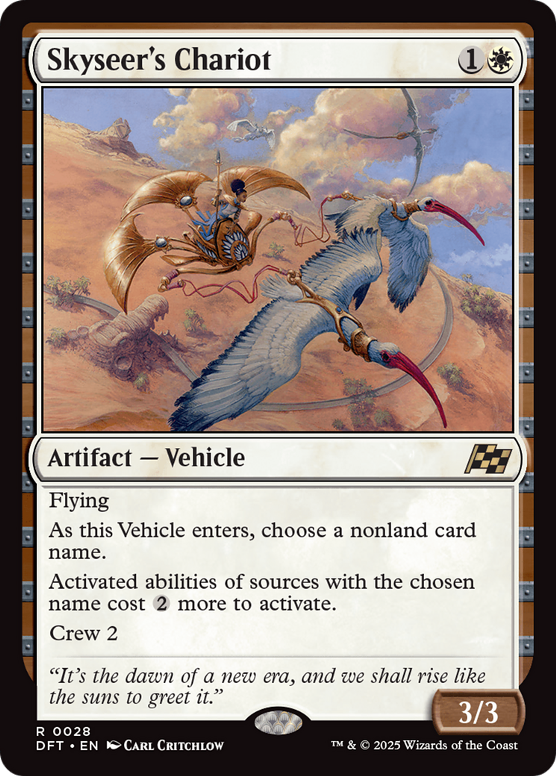 Skyseer's Chariot — Aetherdrift — Magic: The Gathering