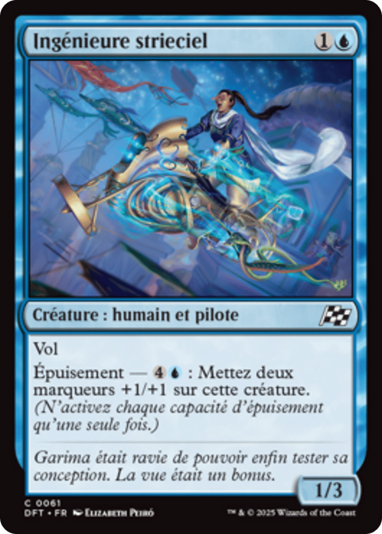Ingénieure strieciel — Aetherdrift — Magic: The Gathering