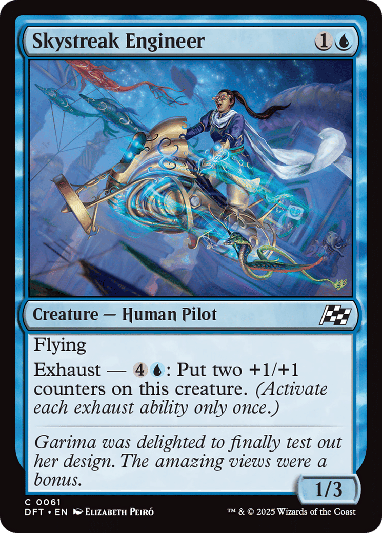 Skystreak Engineer — Aetherdrift — Magic: The Gathering