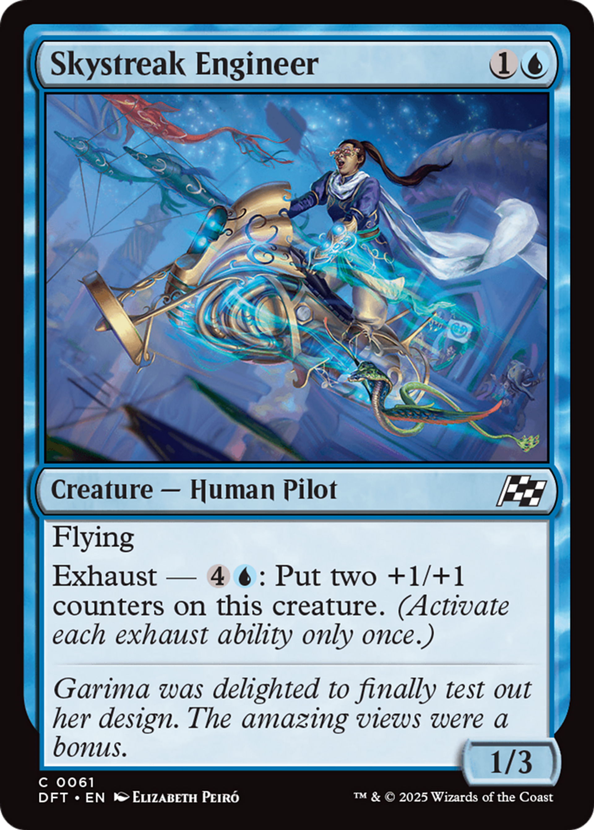 Skystreak Engineer — Aetherdrift — Magic: The Gathering
