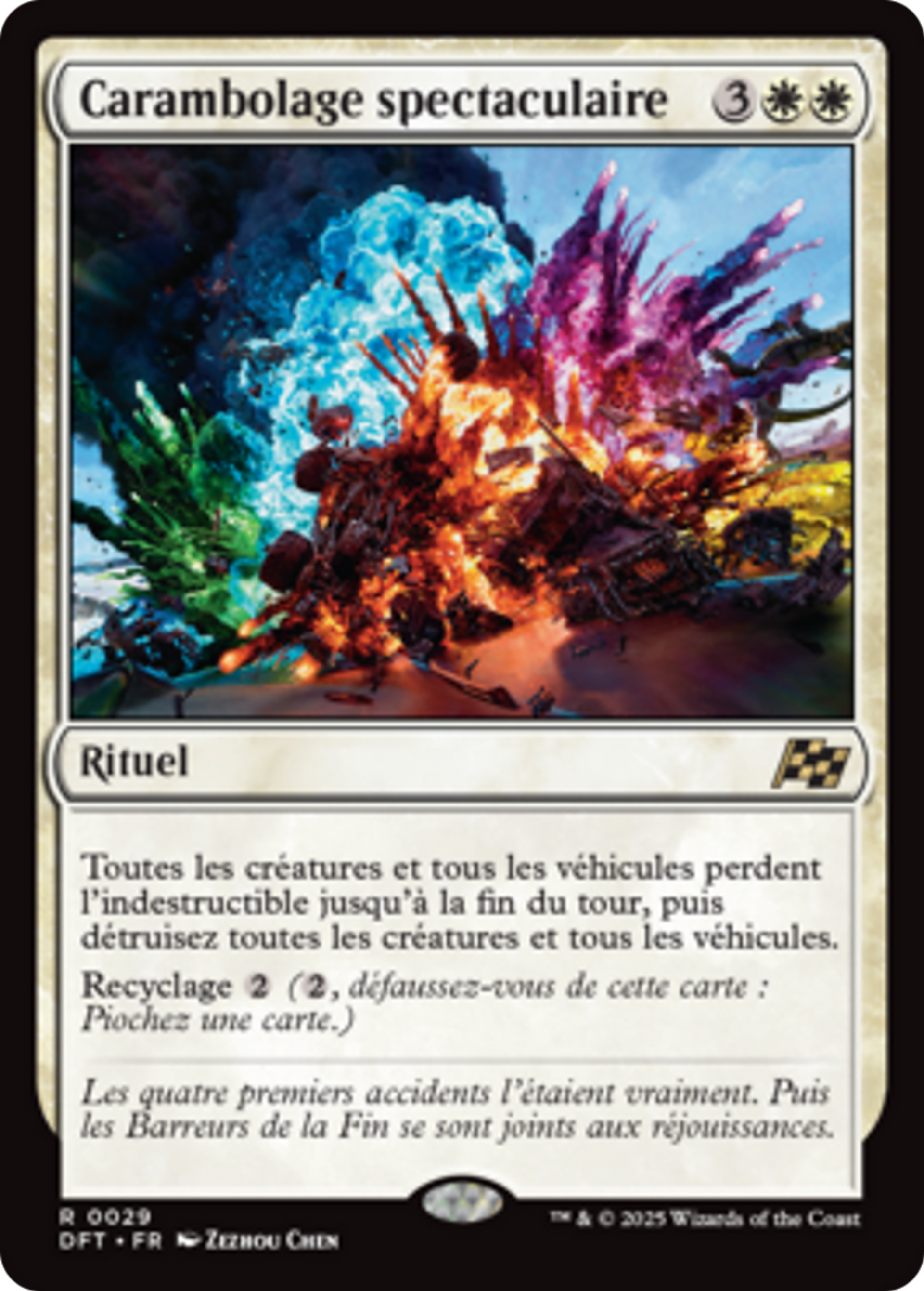 Carambolage spectaculaire — Aetherdrift — Magic: The Gathering