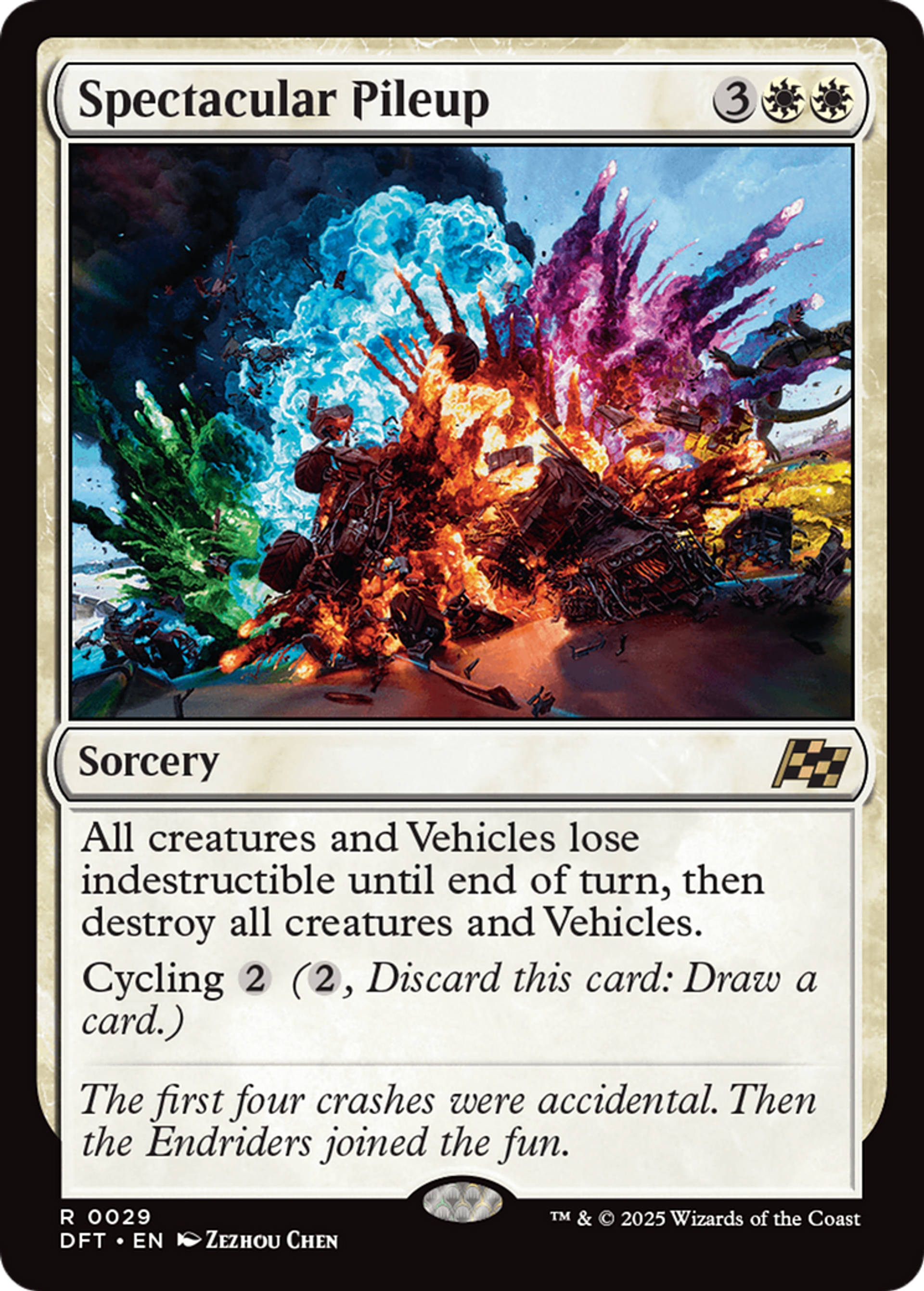 Spectacular Pileup — Aetherdrift — Magic: The Gathering