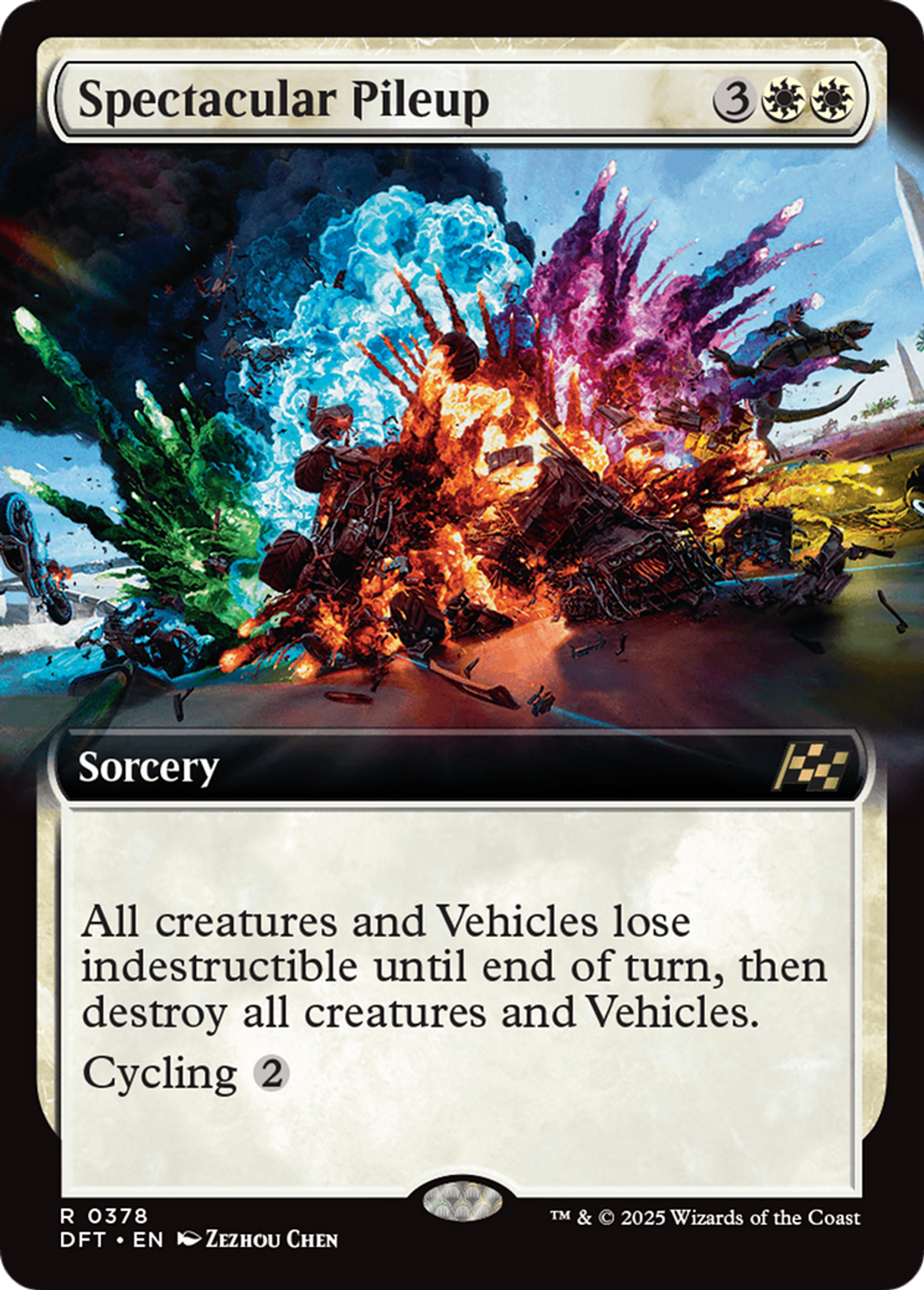 Spectacular Pileup — Aetherdrift — Magic: The Gathering