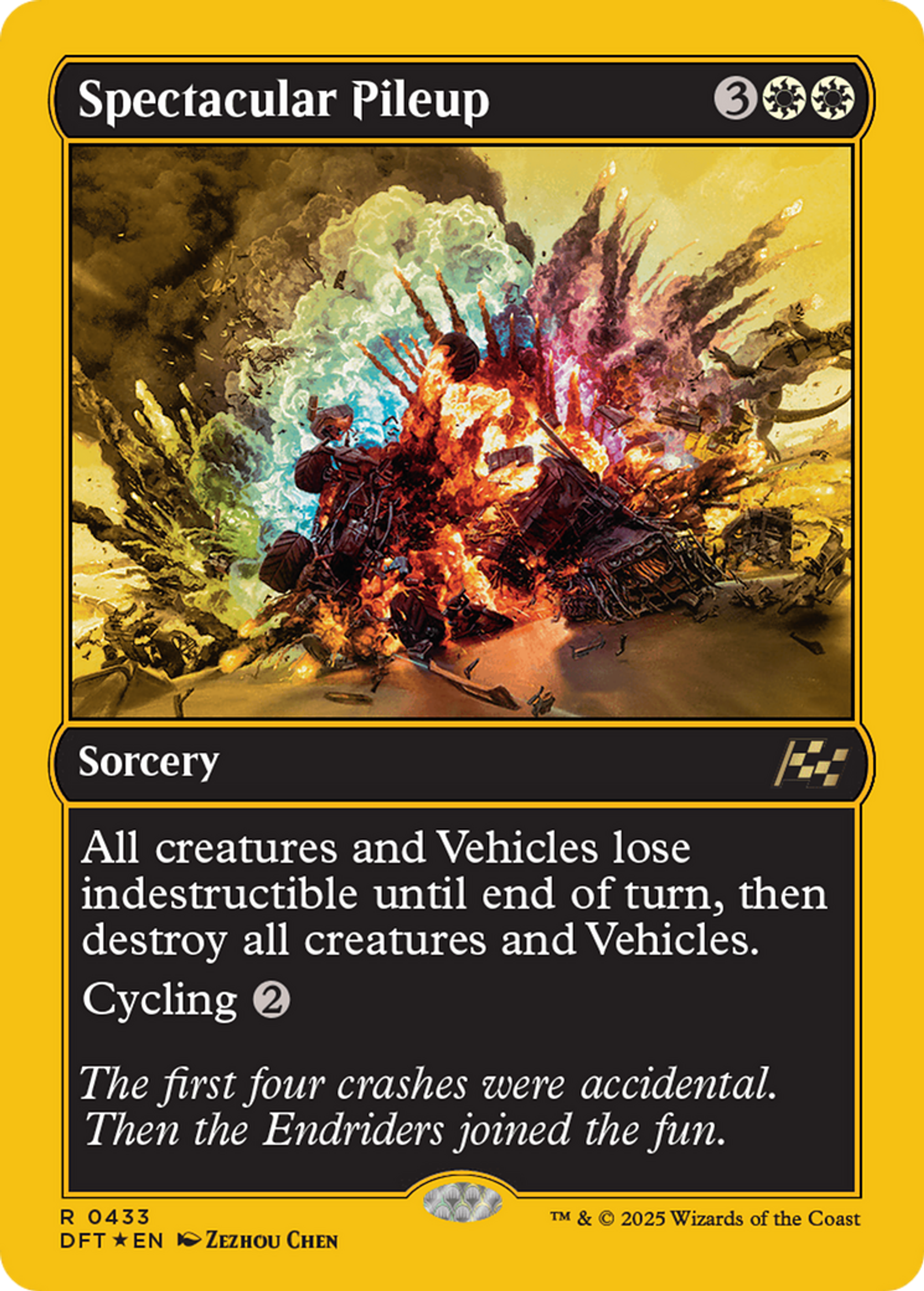 Spectacular Pileup — Aetherdrift — Magic: The Gathering