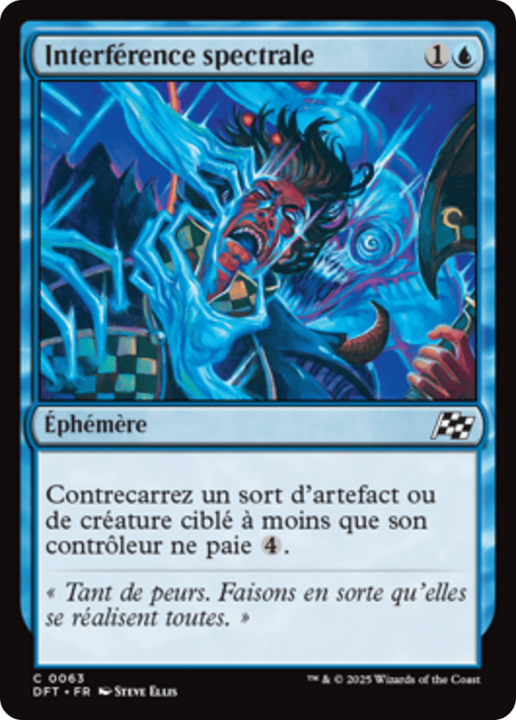 Interférence spectrale — Aetherdrift — Magic: The Gathering