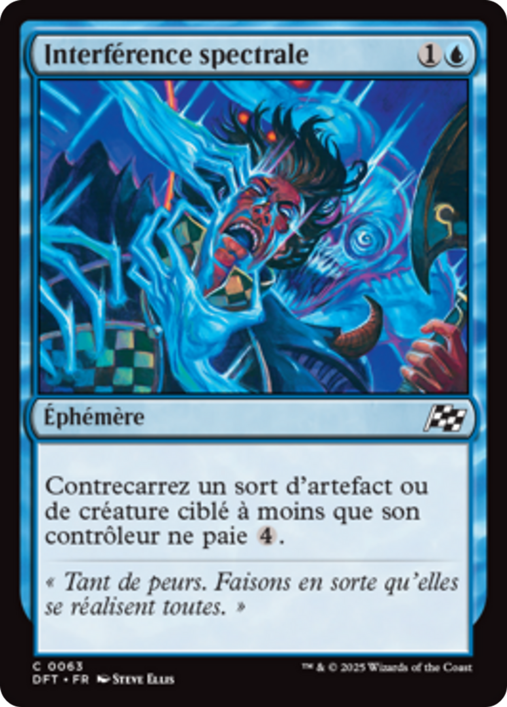 Interférence spectrale — Aetherdrift — Magic: The Gathering