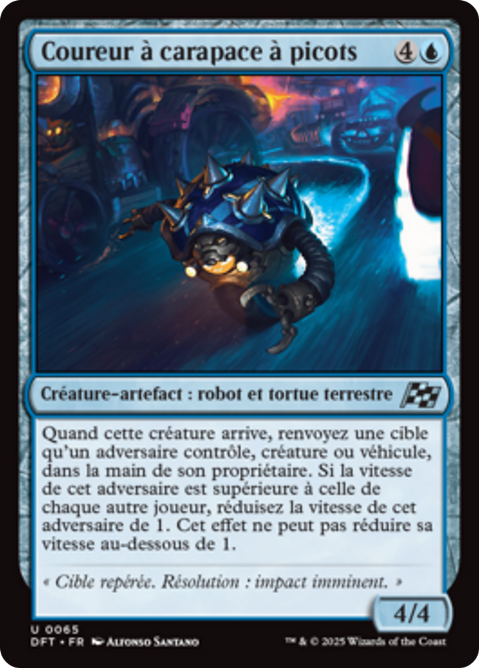 Coureur à carapace à picots — Aetherdrift — Magic: The Gathering