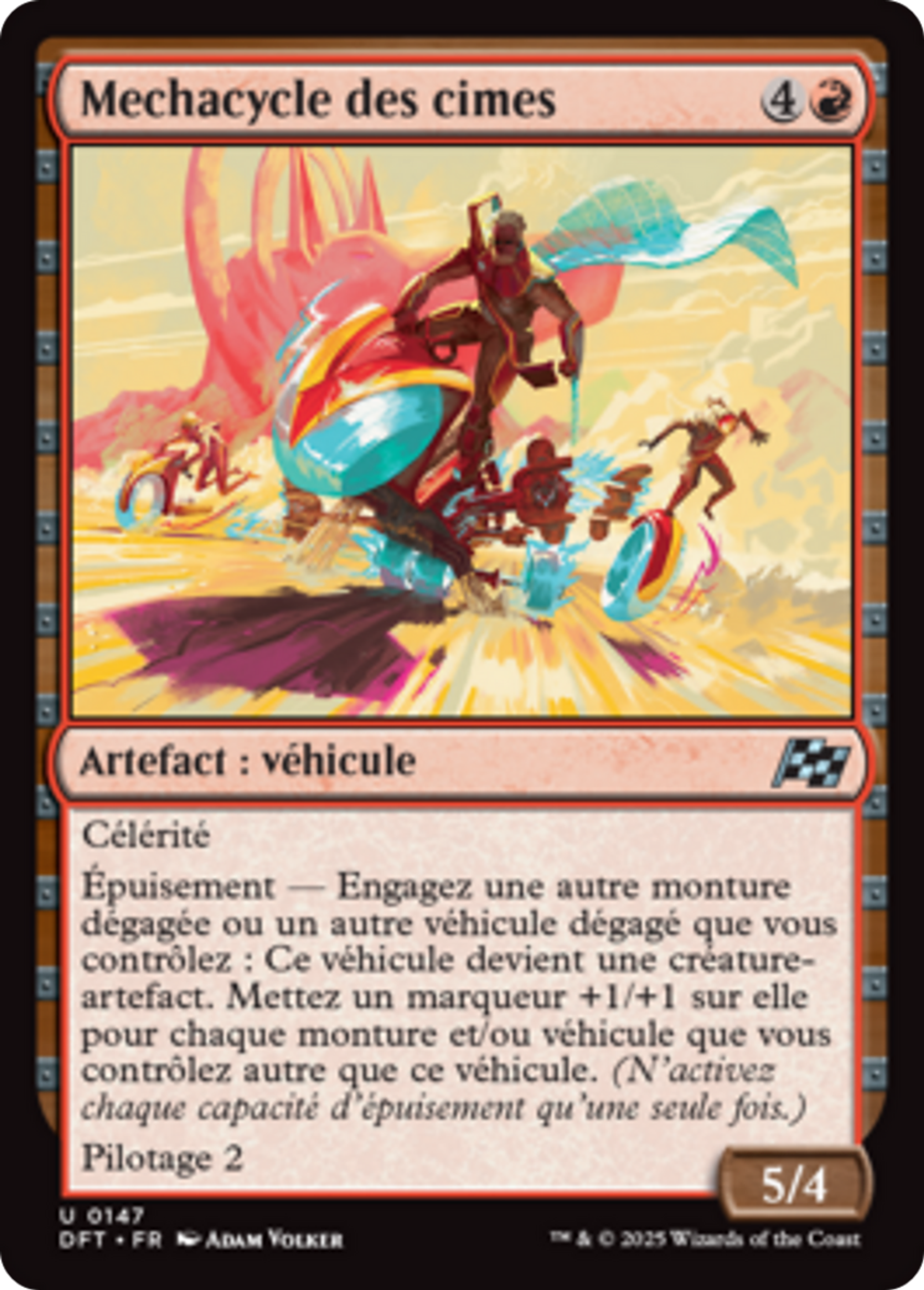 Mechacycle des cimes — Aetherdrift — Magic: The Gathering