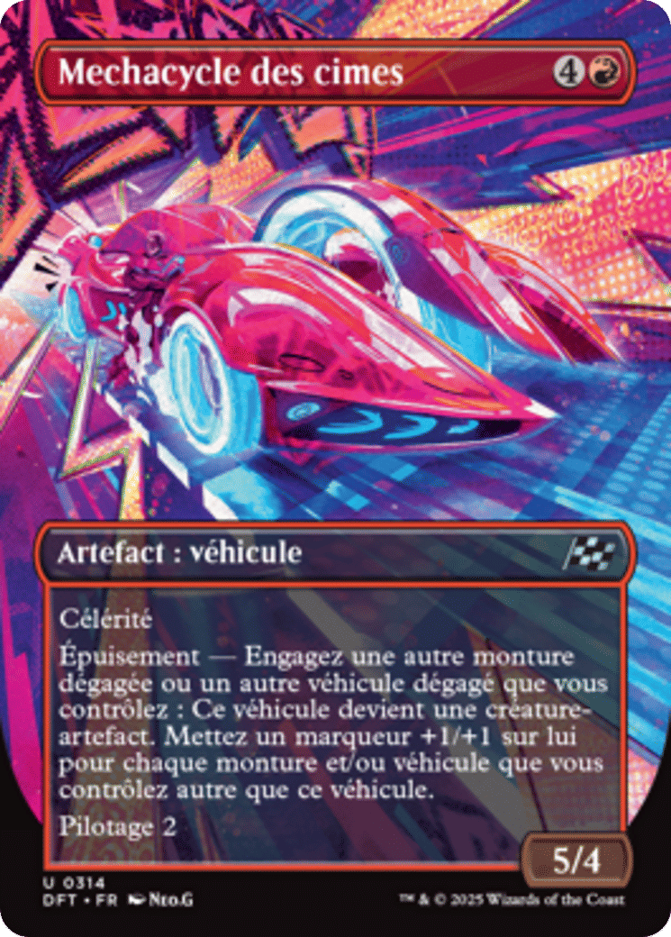 Mechacycle des cimes — Aetherdrift — Magic: The Gathering