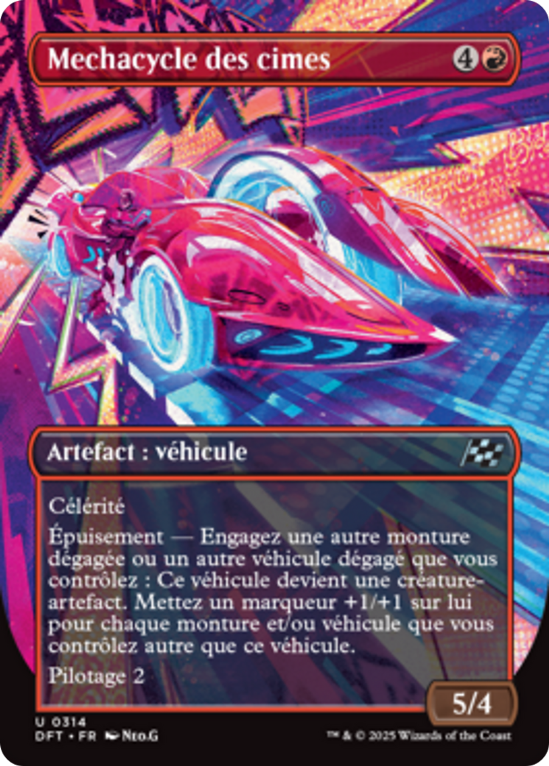 Mechacycle des cimes — Aetherdrift — Magic: The Gathering