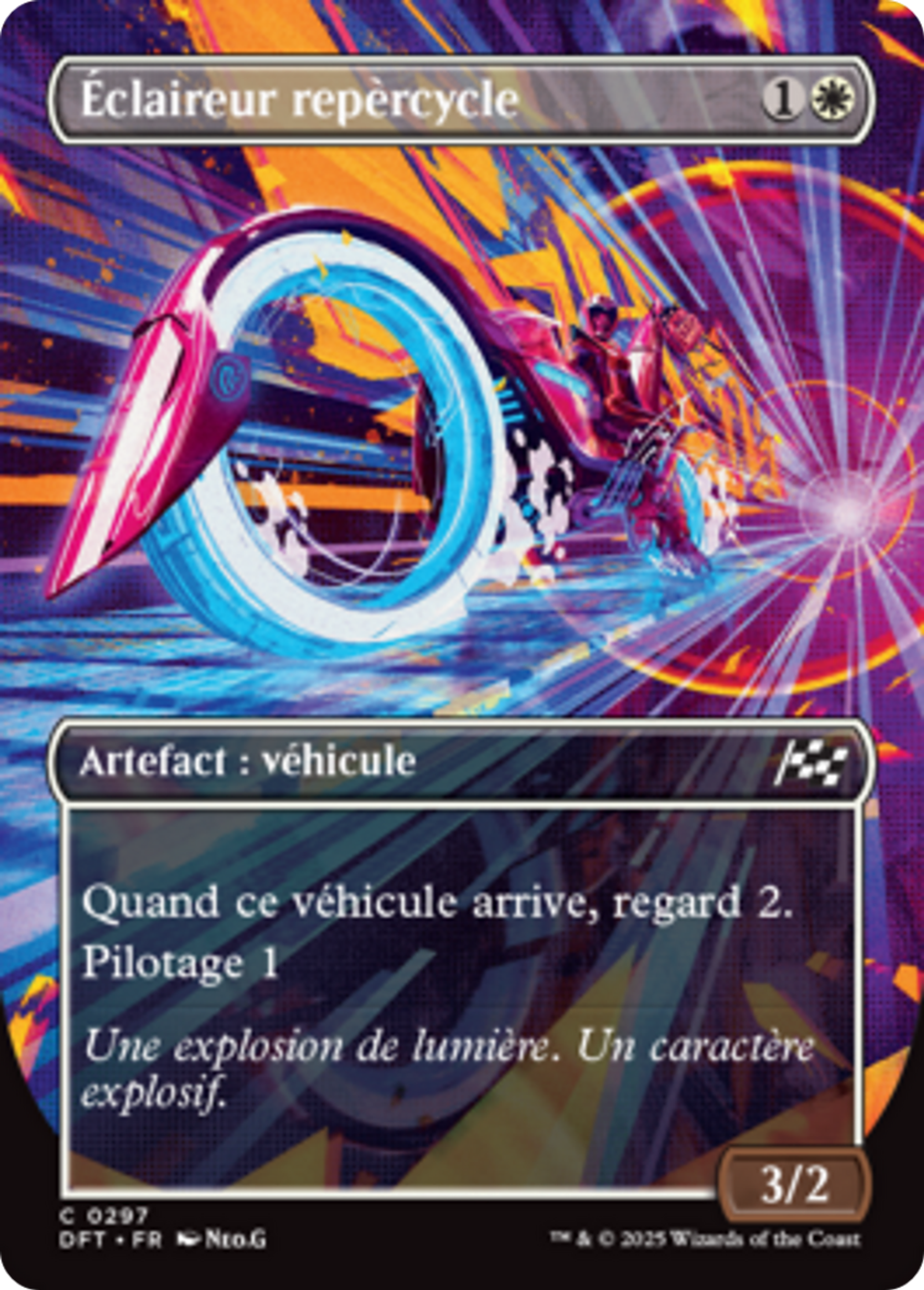 Éclaireur repèrcycle — Aetherdrift — Magic: The Gathering
