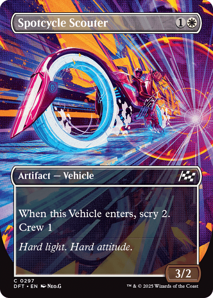 Spotcycle Scouter — Aetherdrift — Magic: The Gathering